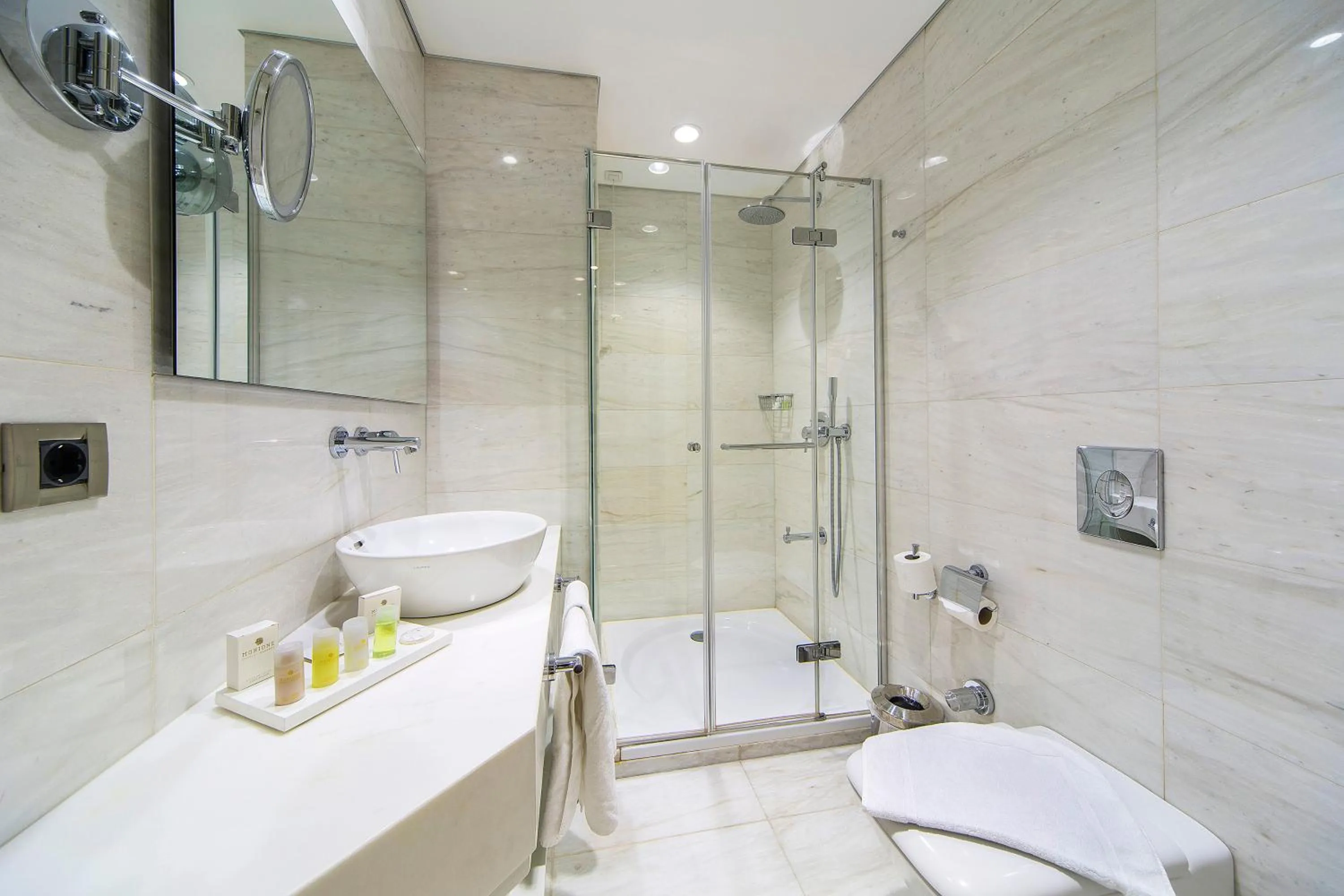 Shower in Hotel Morione & Spa Center