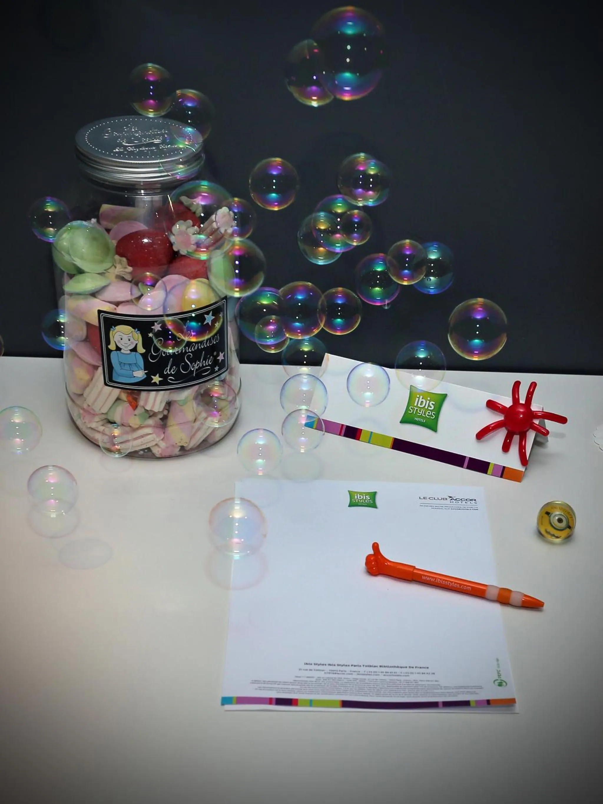 Decorative detail in ibis Styles Paris Tolbiac Bibliotheque