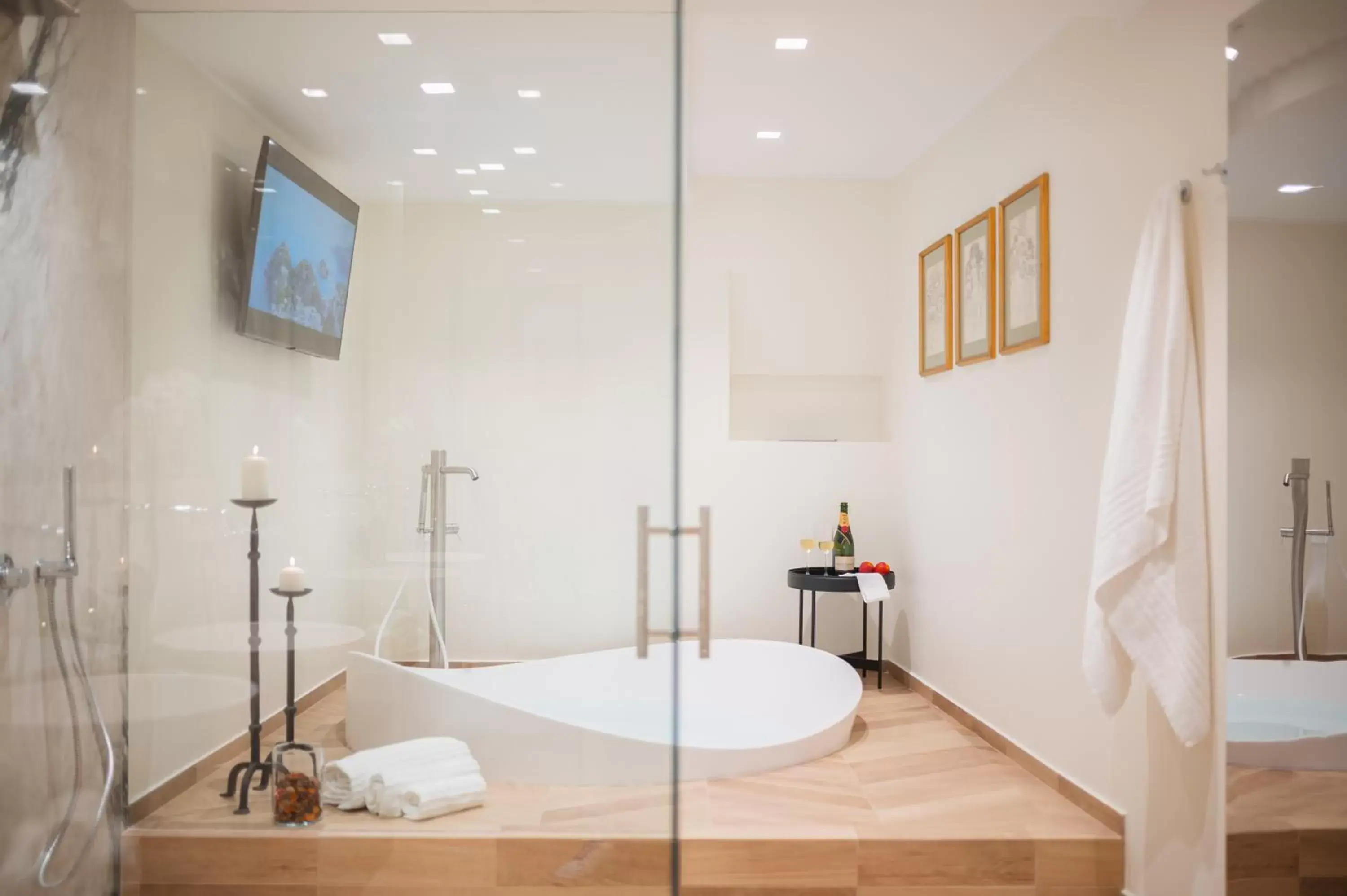 Bathroom in Naxi Suites