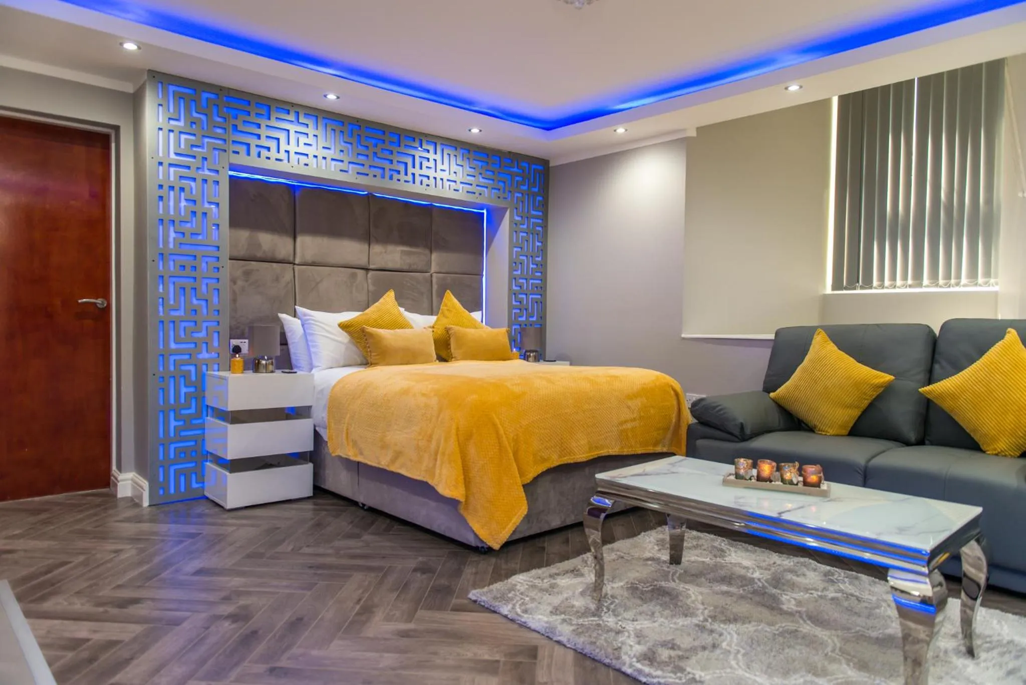 Bed in Meridian Serviced Apartments