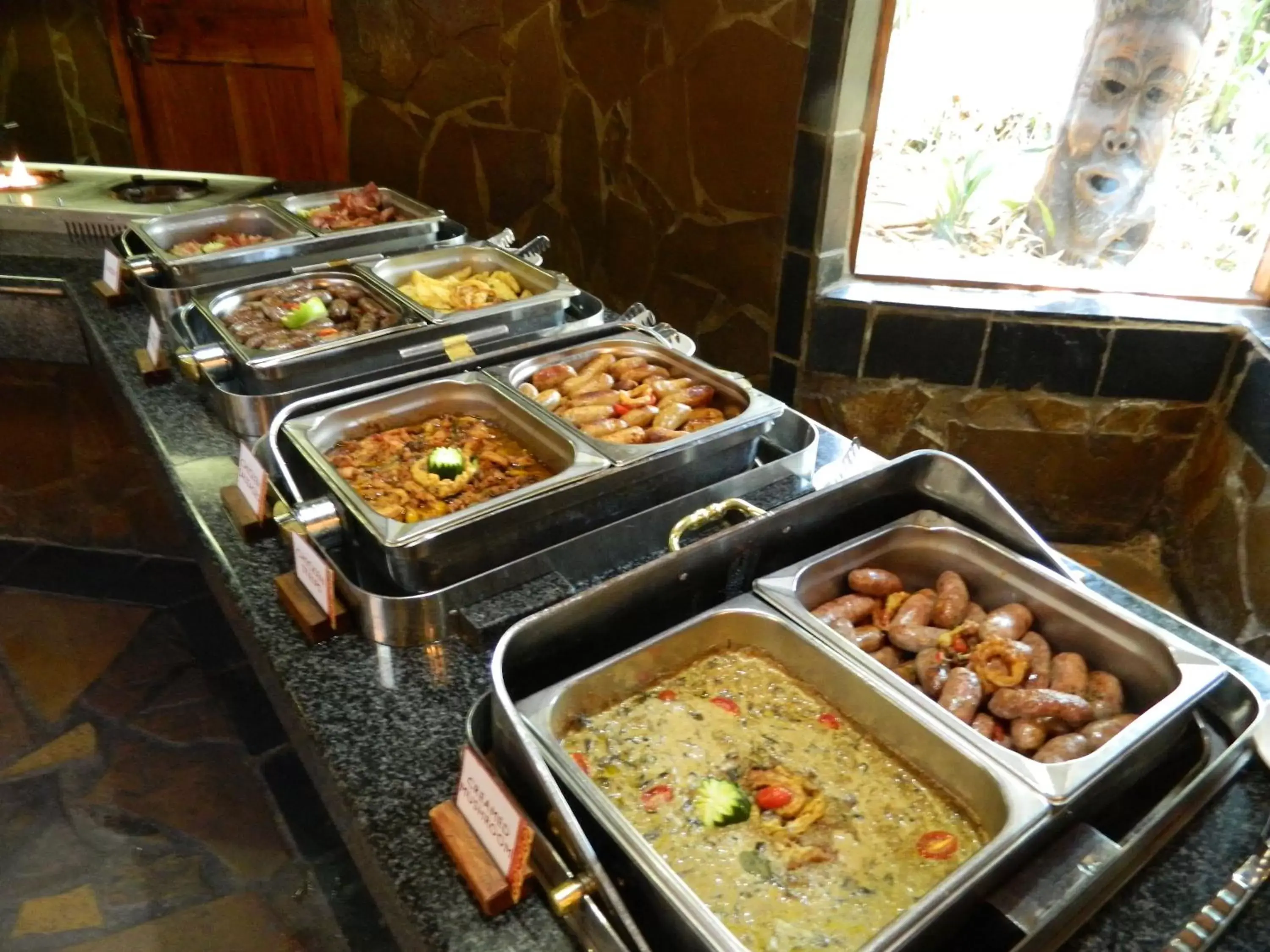 Buffet breakfast in Misty Hills Country Hotel, Conference Centre & Spa