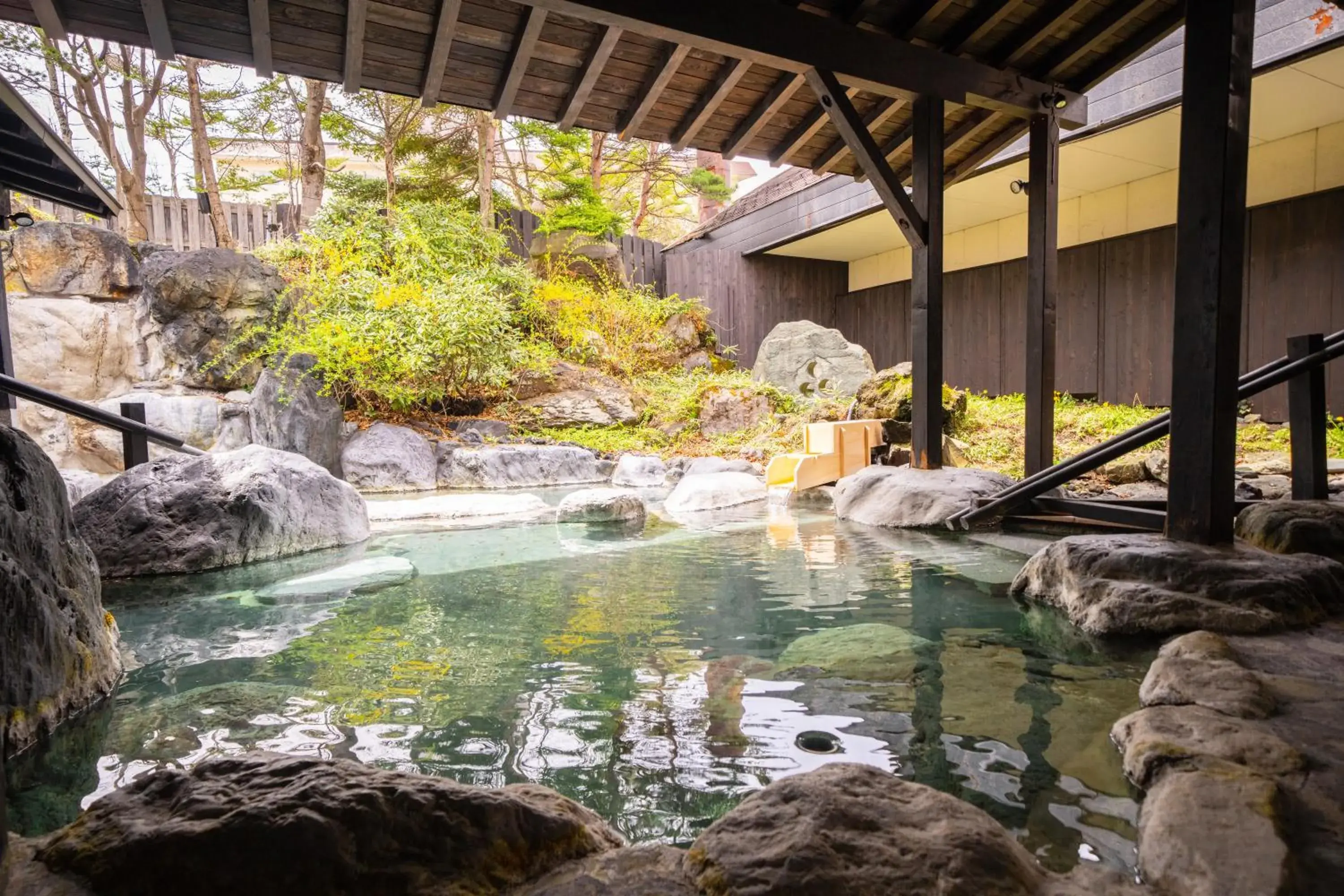 Hot Spring Bath in Kusatsu Now Resort Hotel