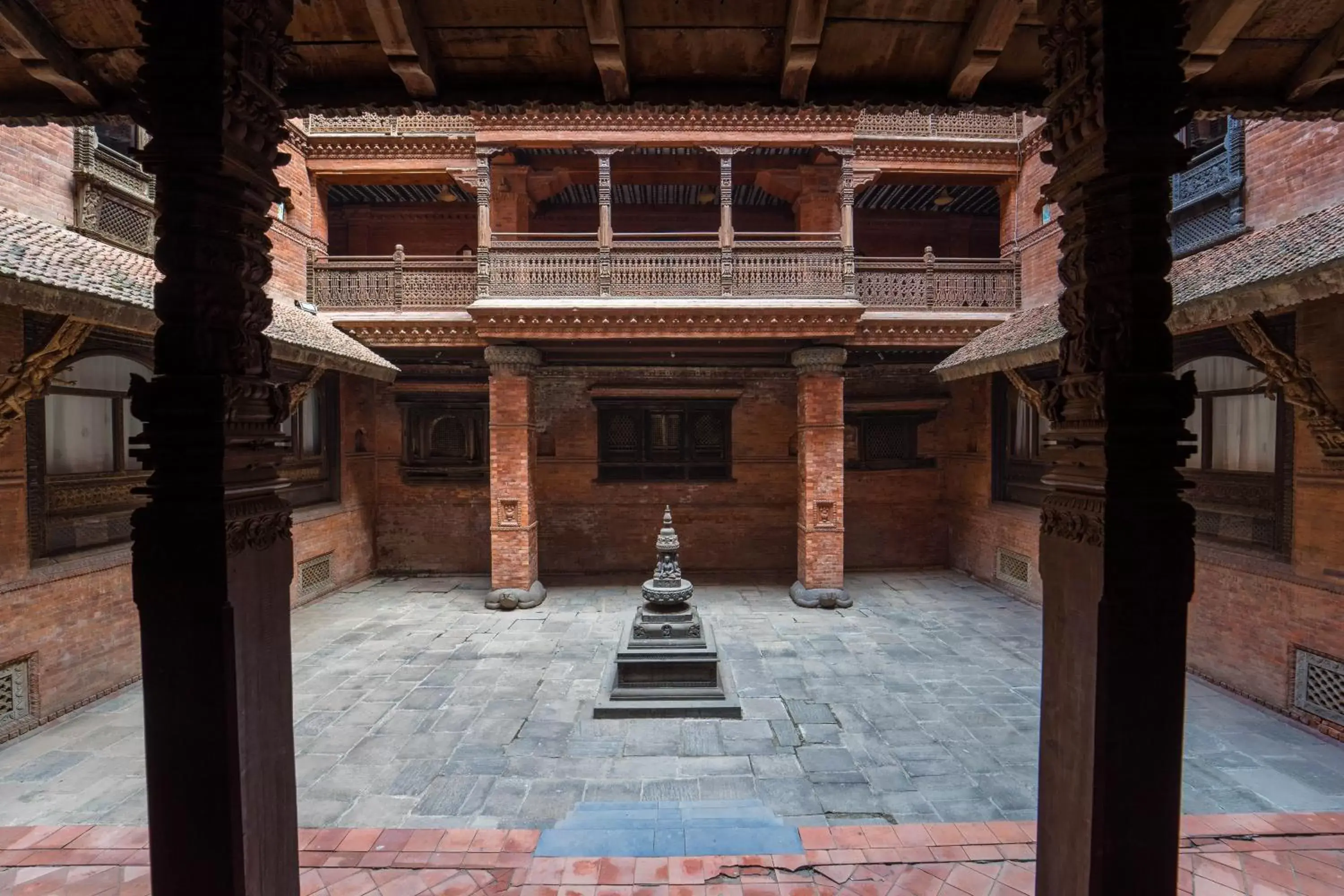 Property building, Winter in Kantipur Temple House