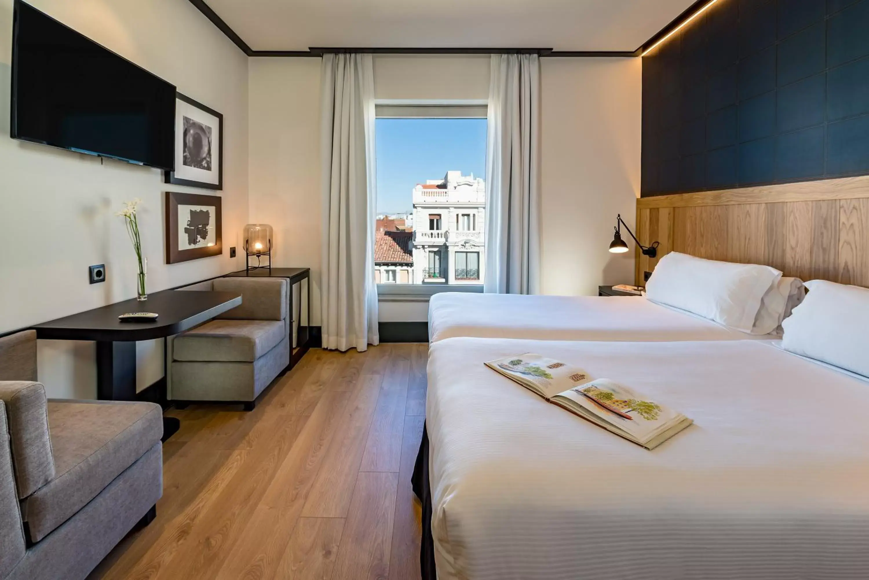 Standard Double or Twin Room with View in H10 Puerta de Alcalá