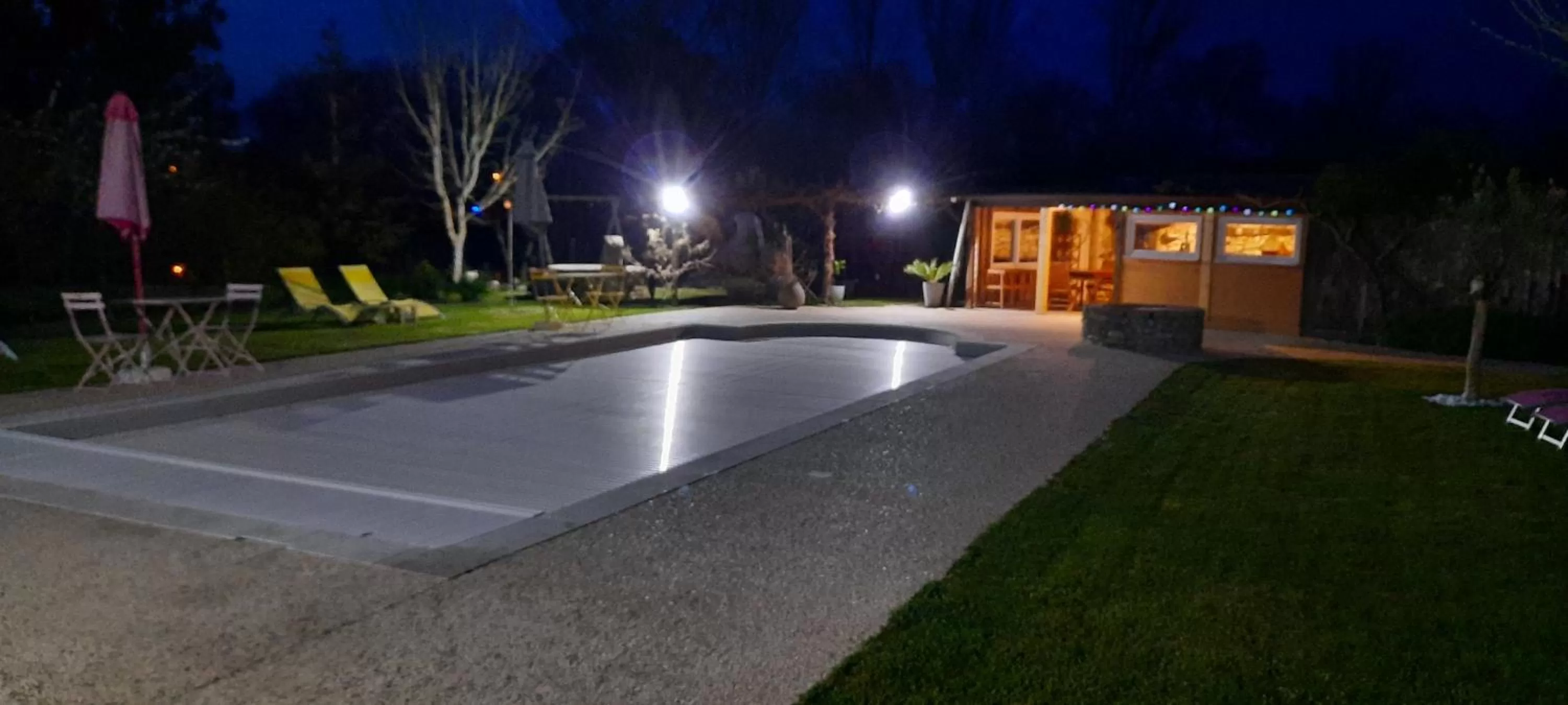 Garden, Swimming Pool in L'instant bleu