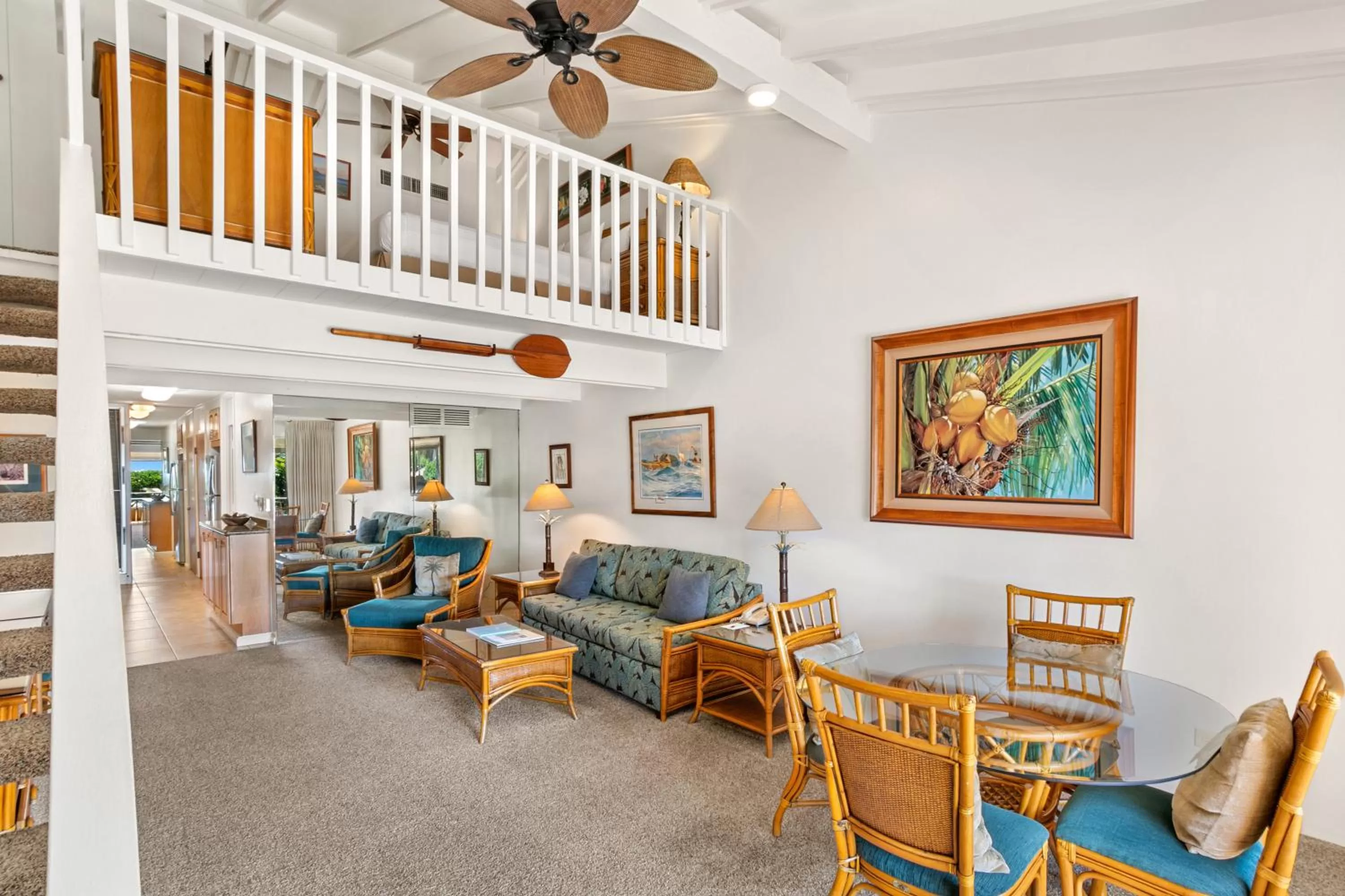 Living room, Seating Area in Aston Maui Kaanapali Villas