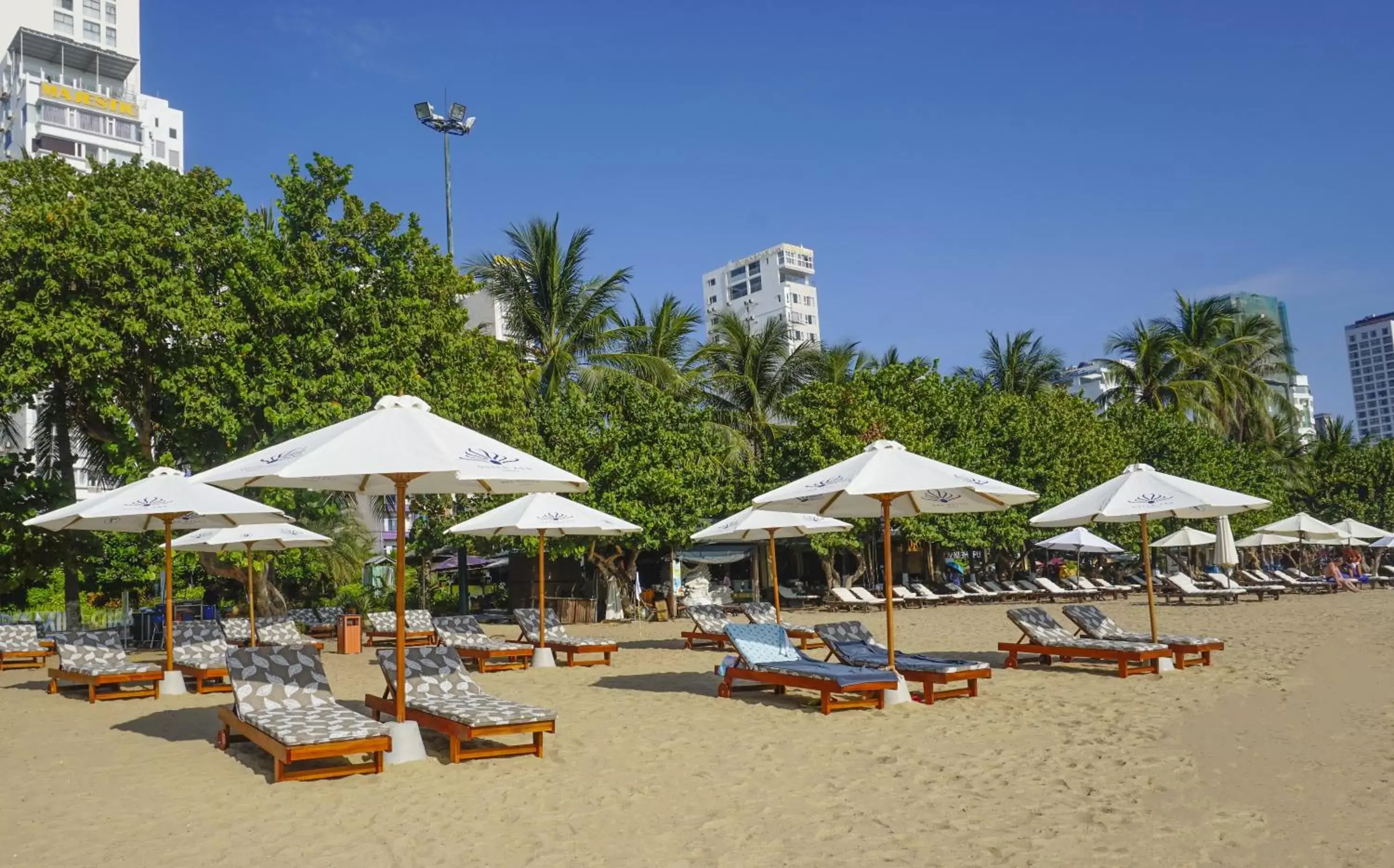 Beach in Queen Ann Nha Trang Hotel