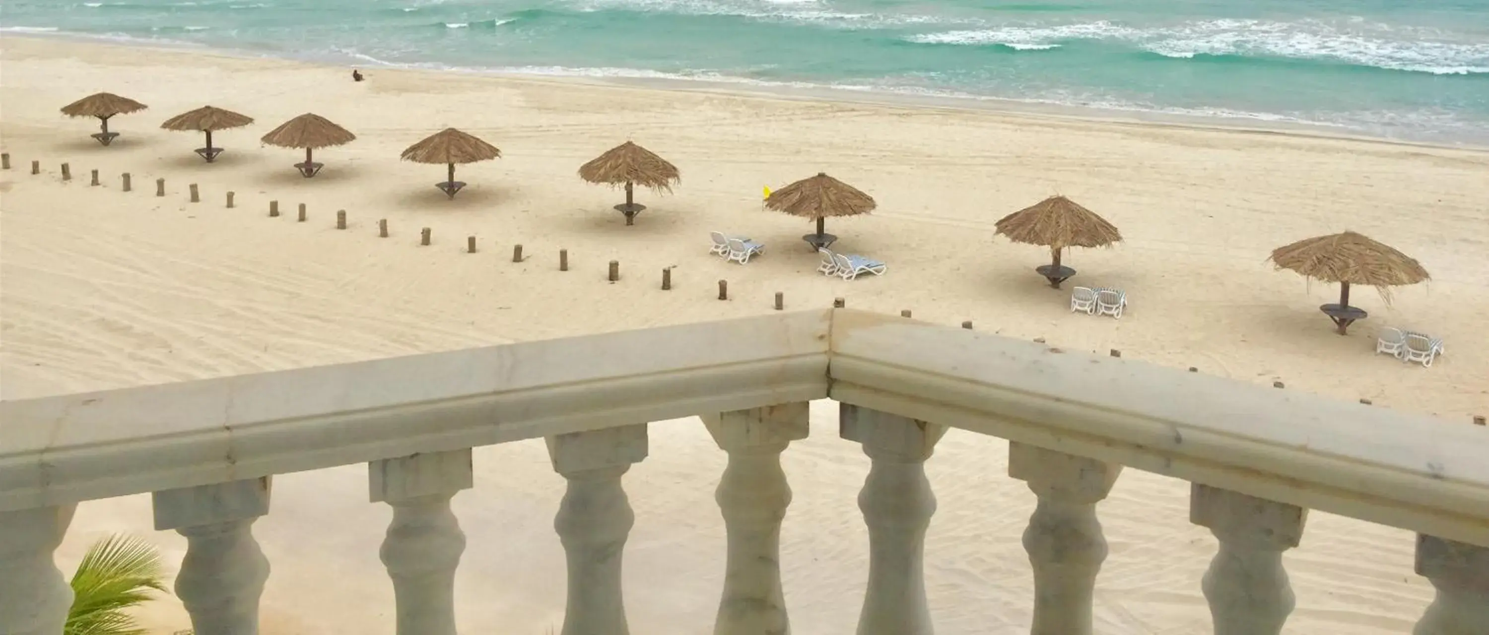 Balcony/Terrace, Beach in Salalah Beach Resort Hotel