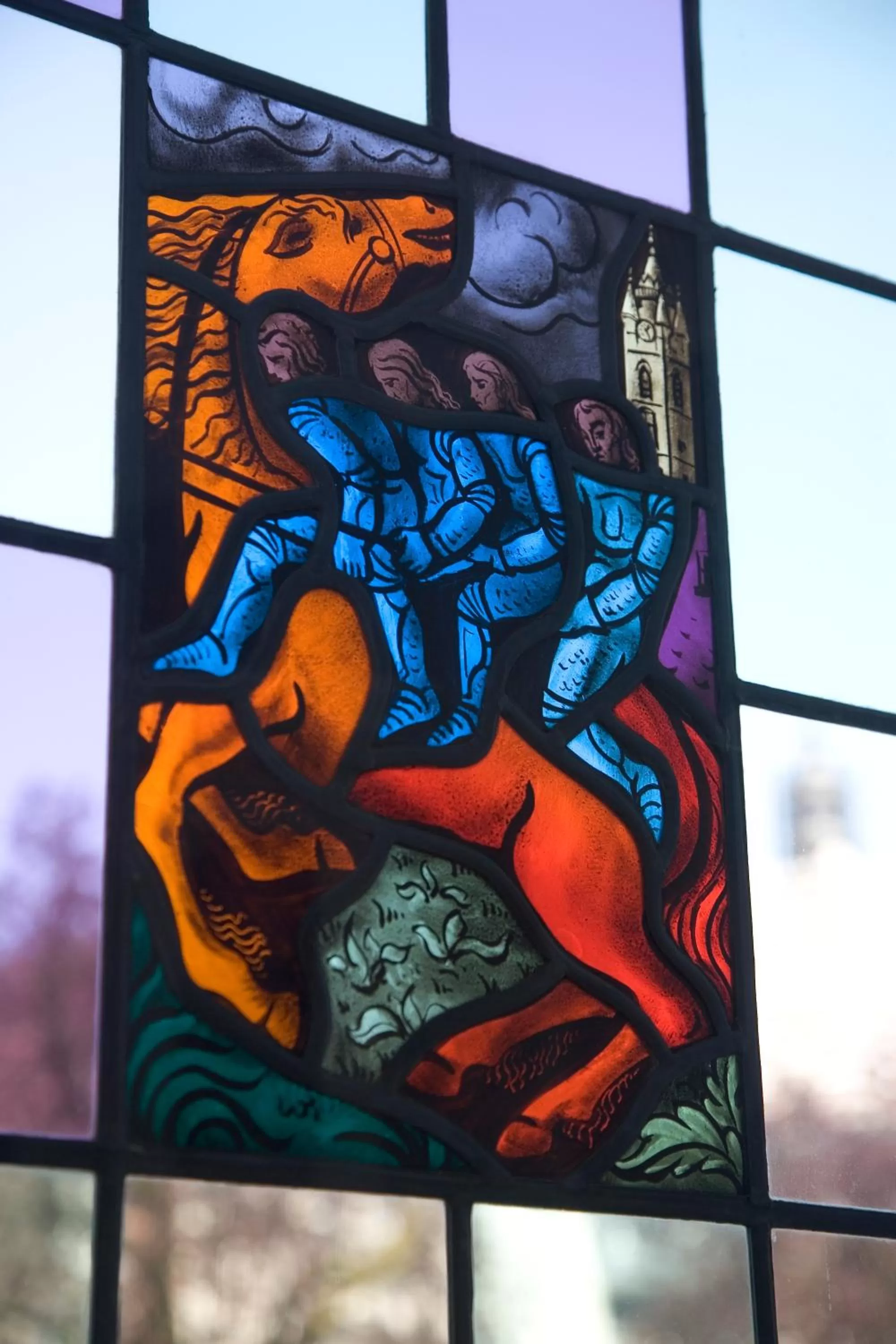 Decorative detail in Domus Portus