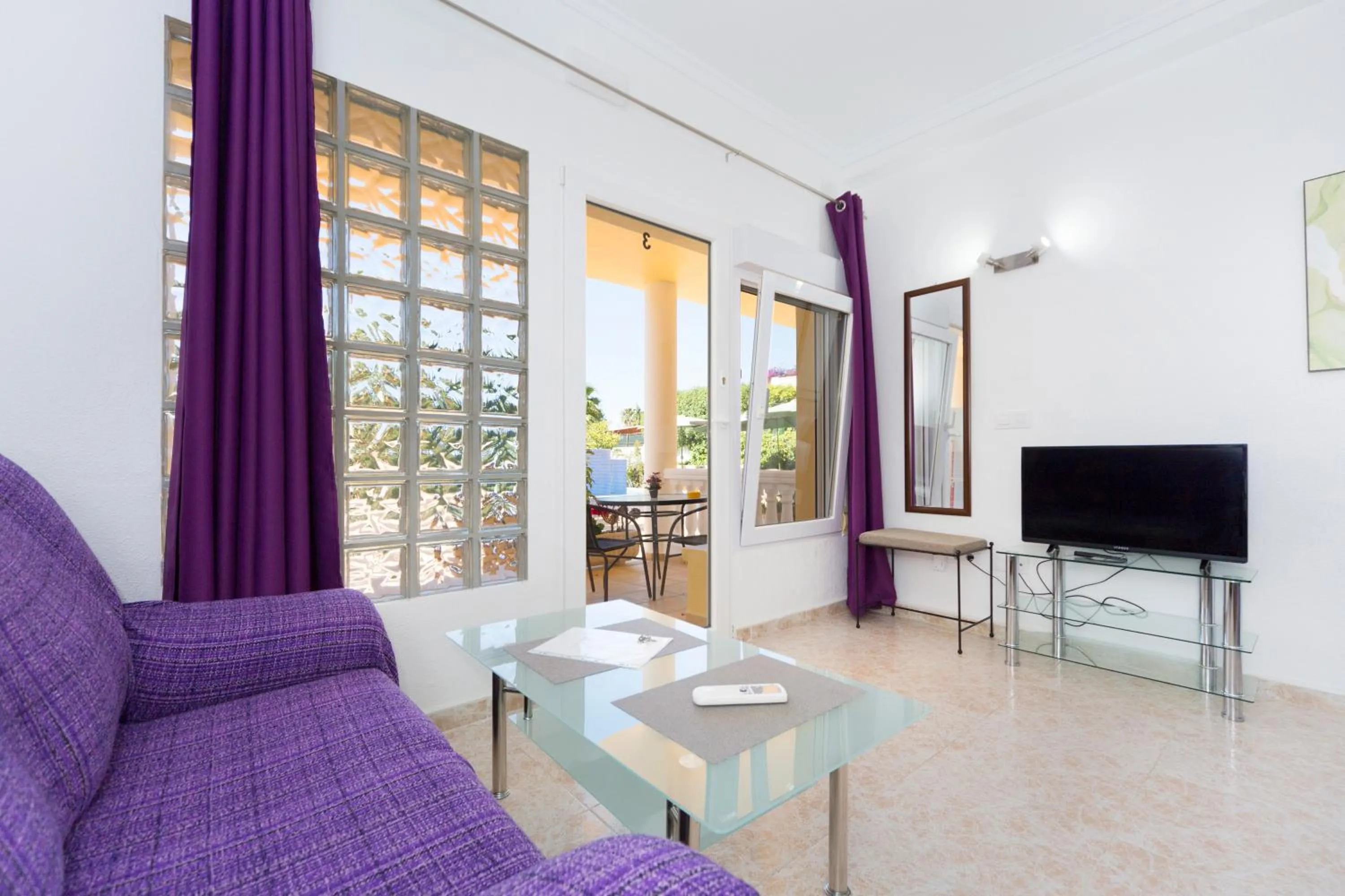 Living room in Aparthotel Carrio Sol - Monty´s