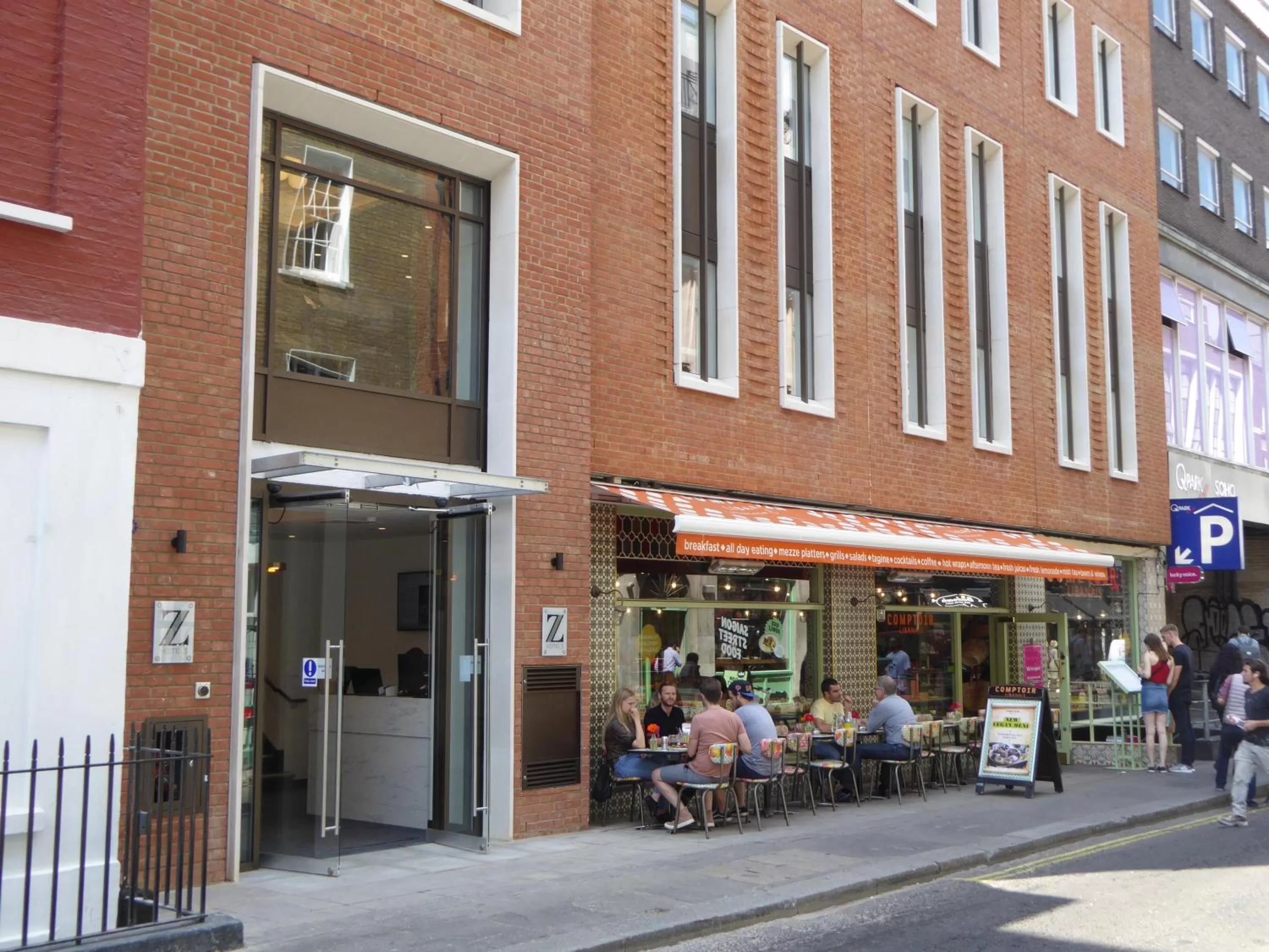 Property building in The Z Hotel Tottenham Court Road