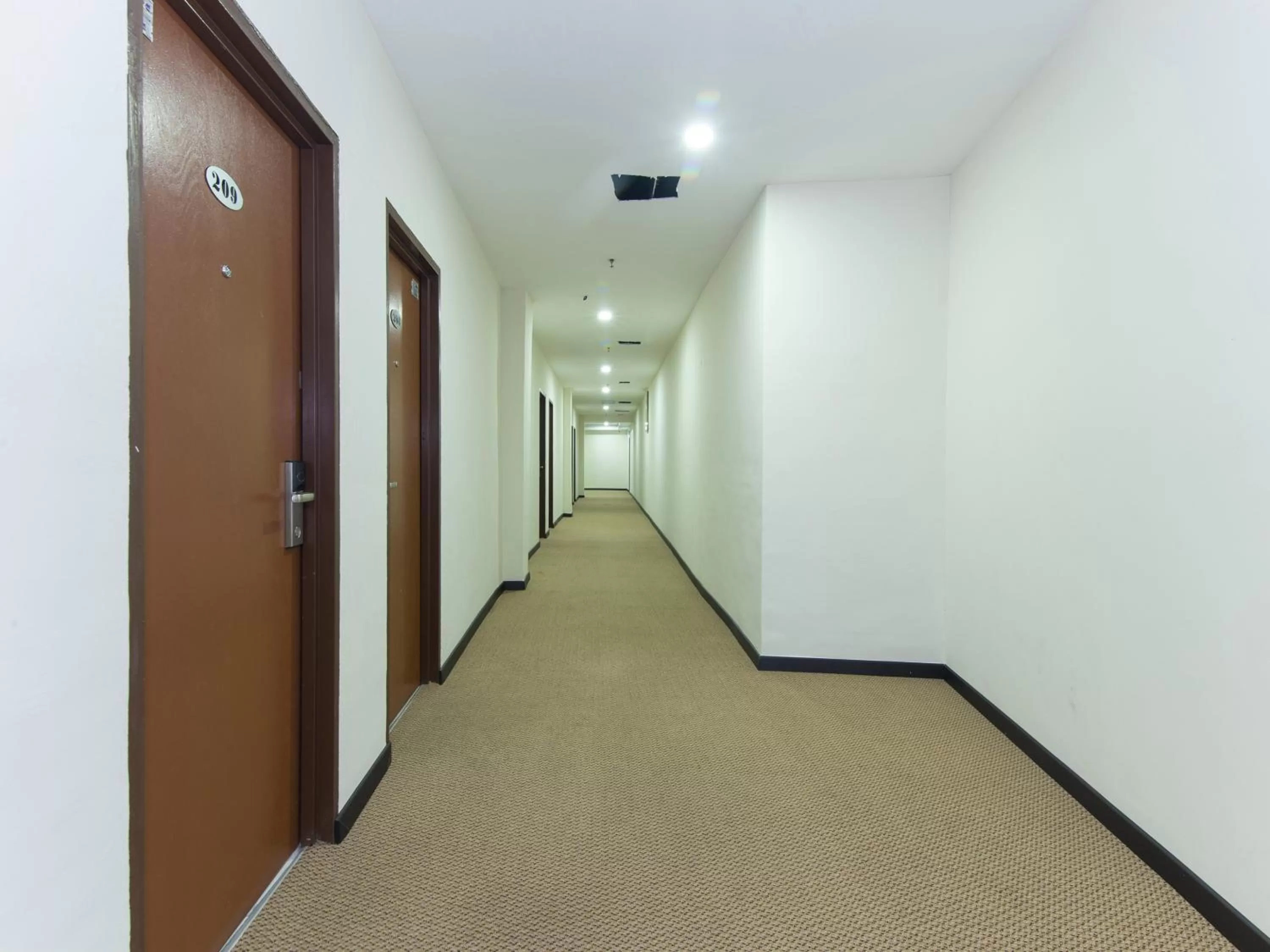 Floor plan in Central Hotel