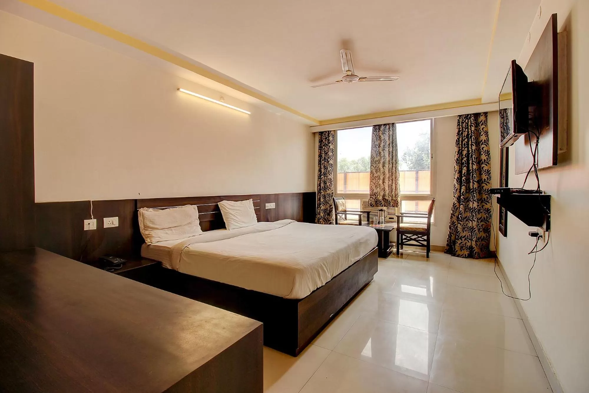 Bed in FabHotel PS Grand