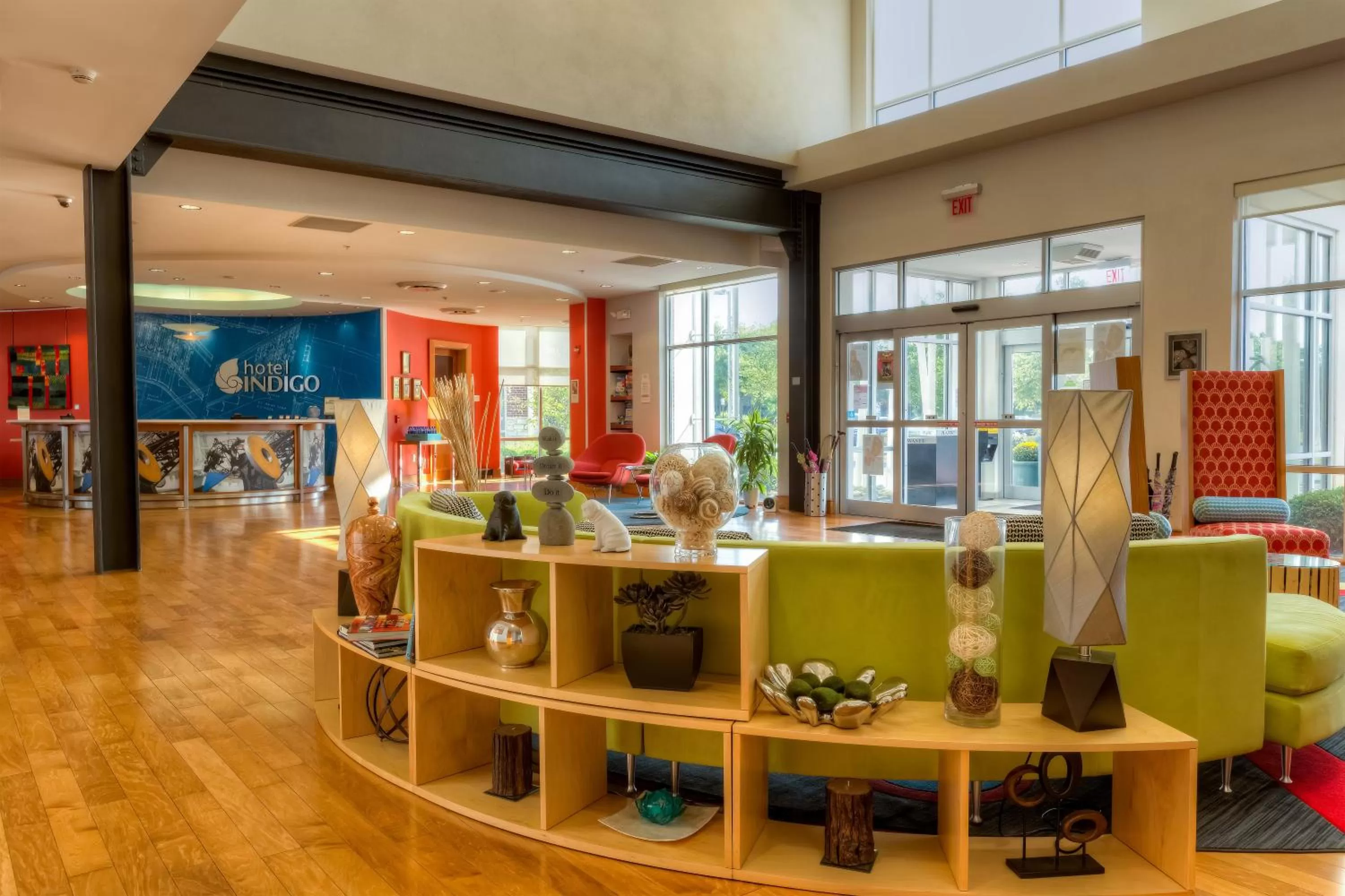 Property building in Hotel Indigo Columbus Architectural Center by IHG