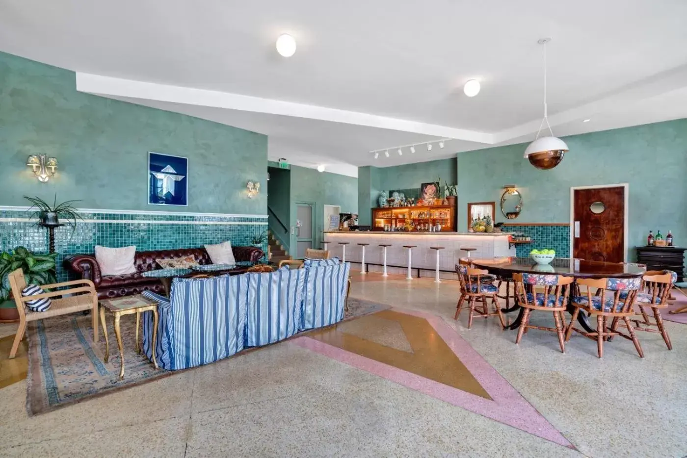 Lobby or reception, Restaurant/Places to Eat in Hotel Trouvail Miami Beach
