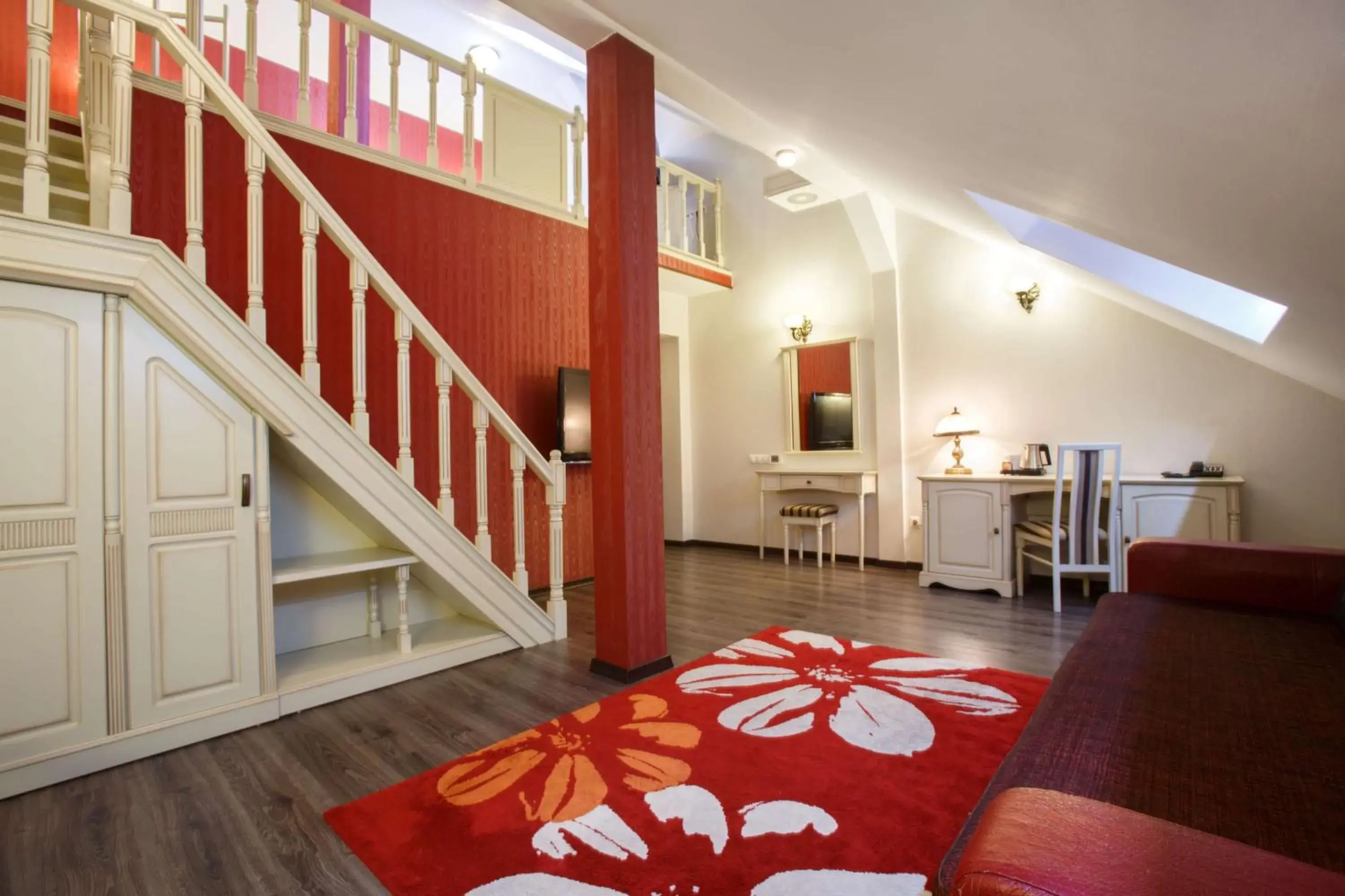 Living room in DoubleTree by Hilton Hotel Sighisoara - Cavaler Living room in DoubleTree by Hilton Hotel Sighisoara - Cavaler