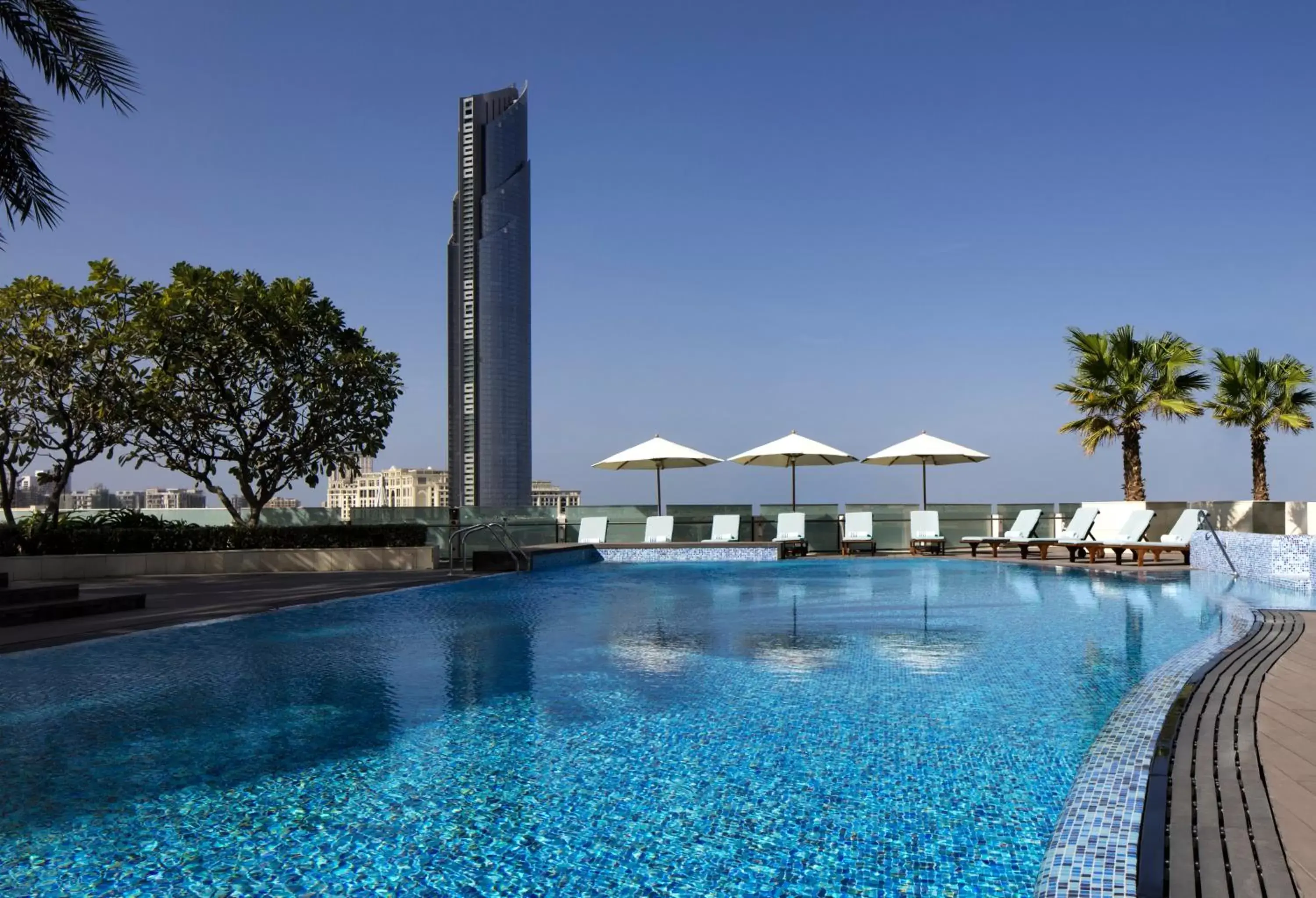 Swimming Pool in Crowne Plaza Dubai Festival City