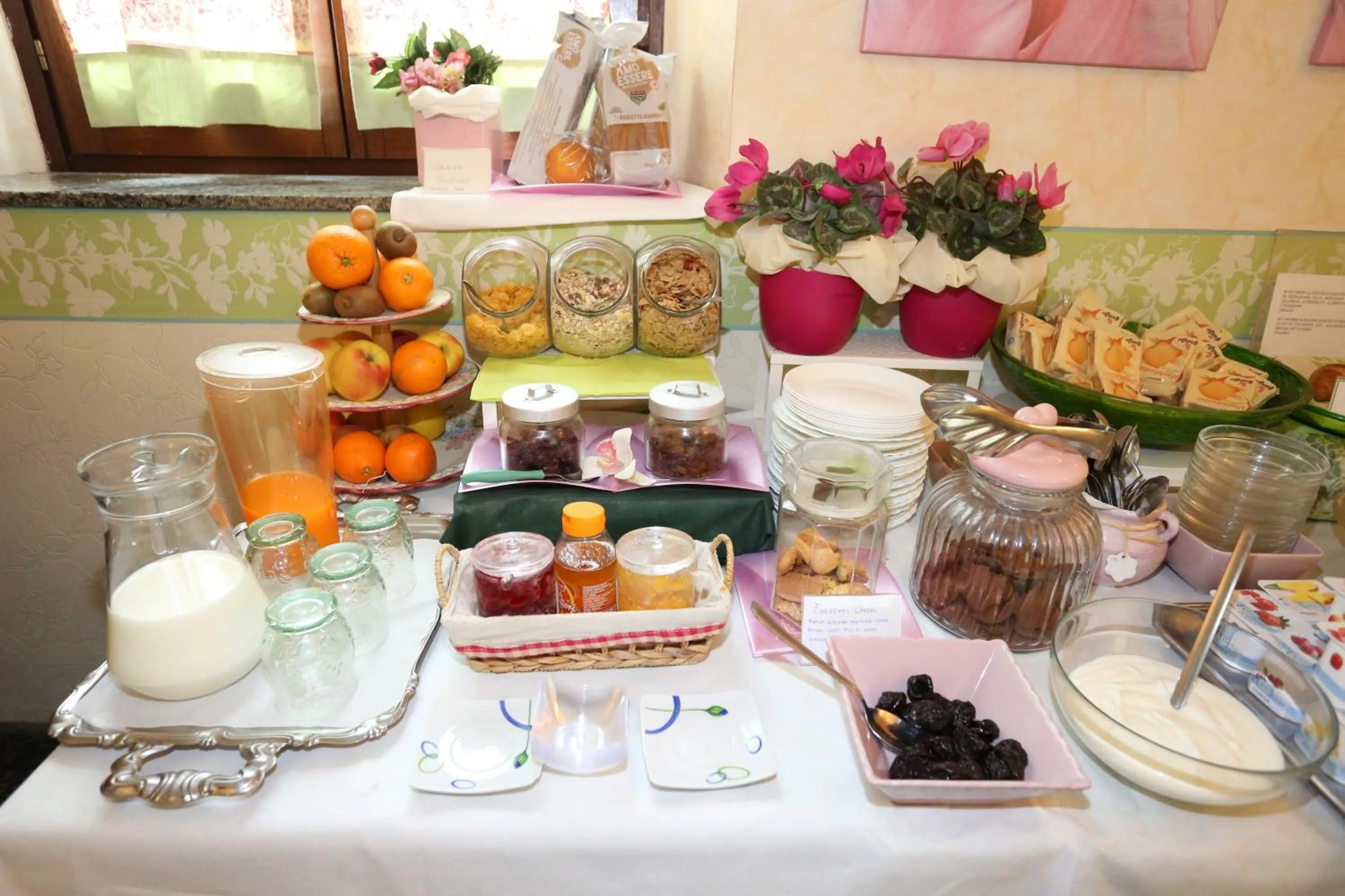 Food close-up in Hotel Corso