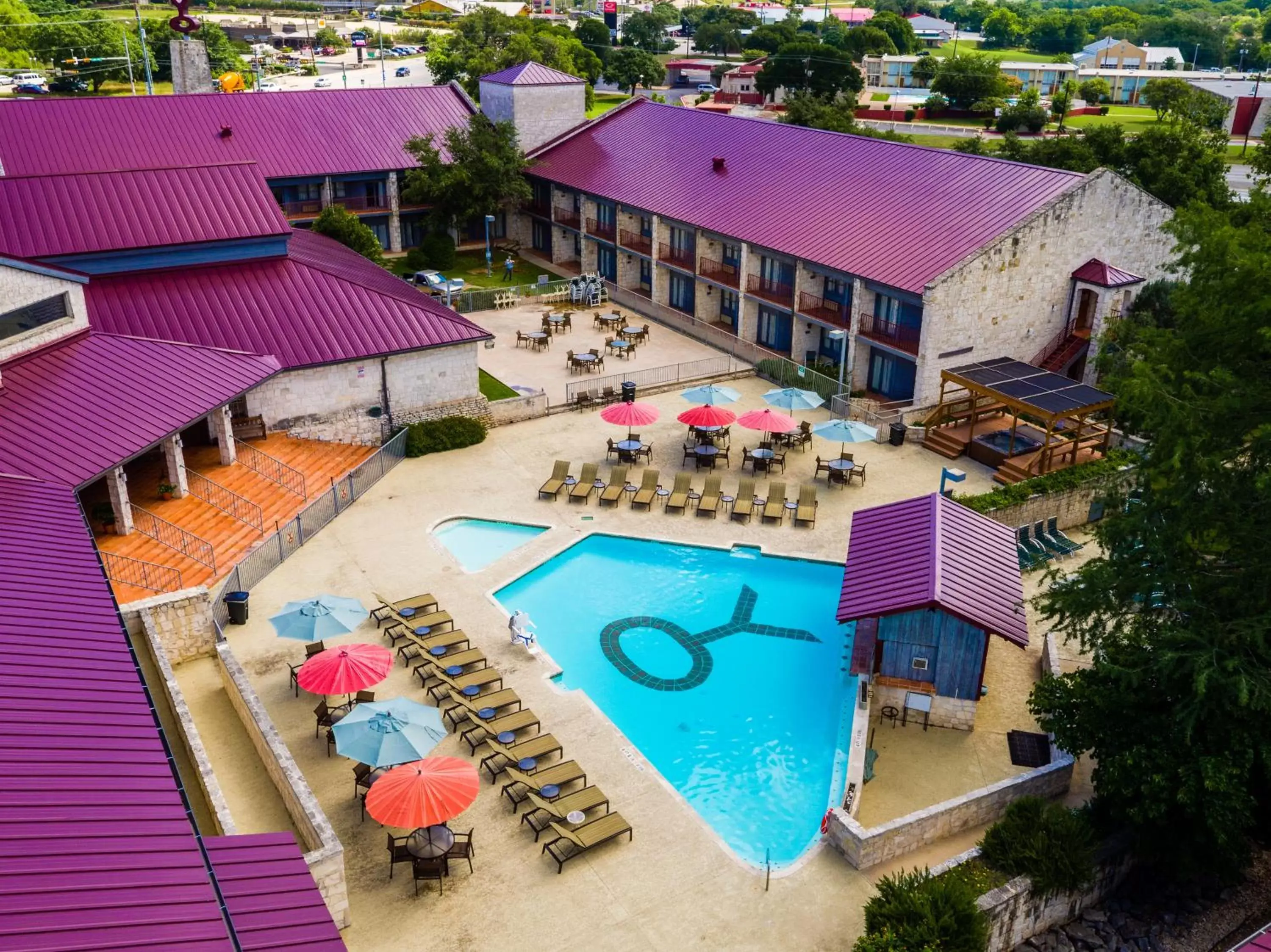 Bird's eye view, Pool View in Y O Ranch Hotel and Conference Center