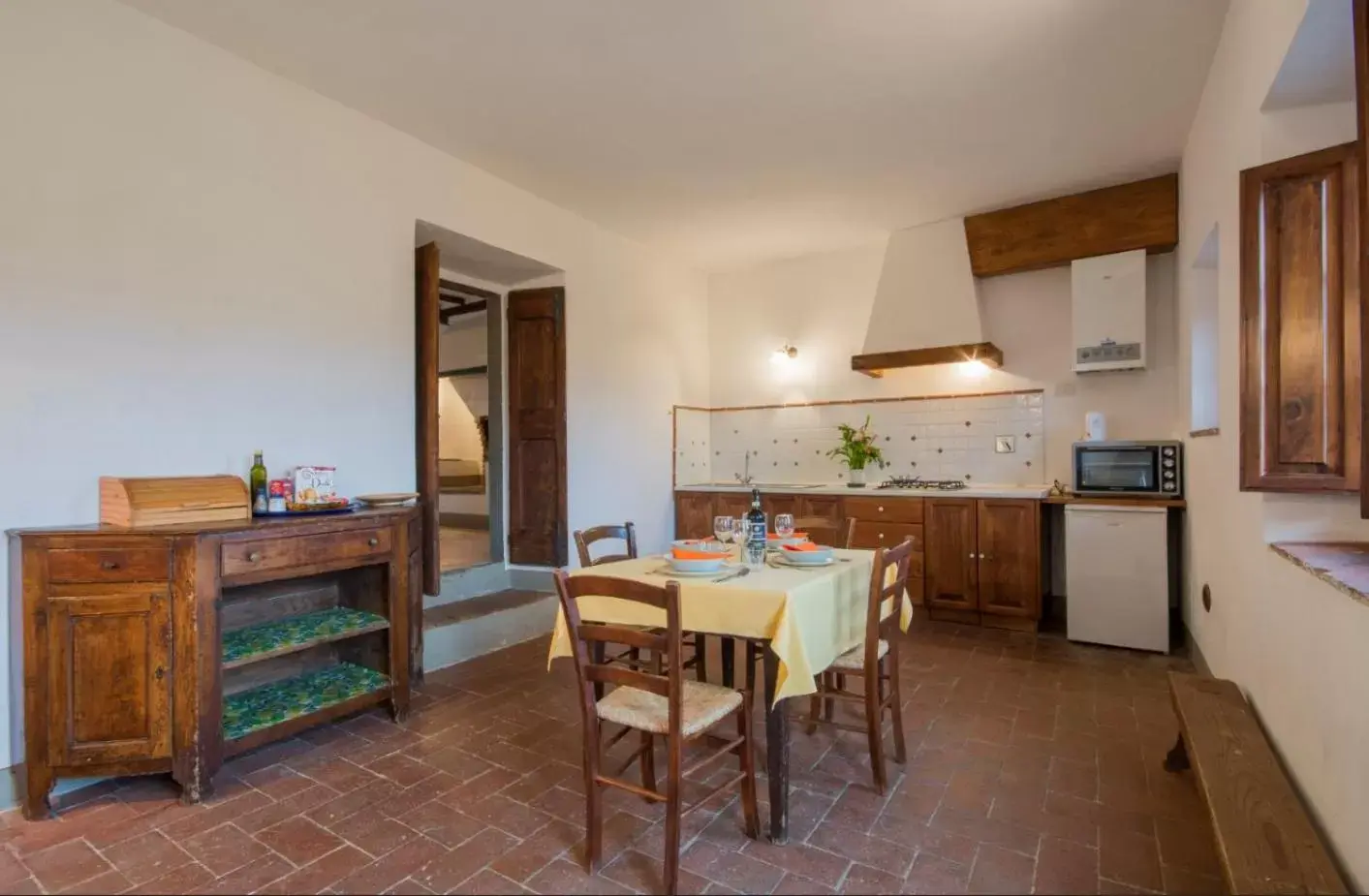 Dining Area in Borgo Bottaia