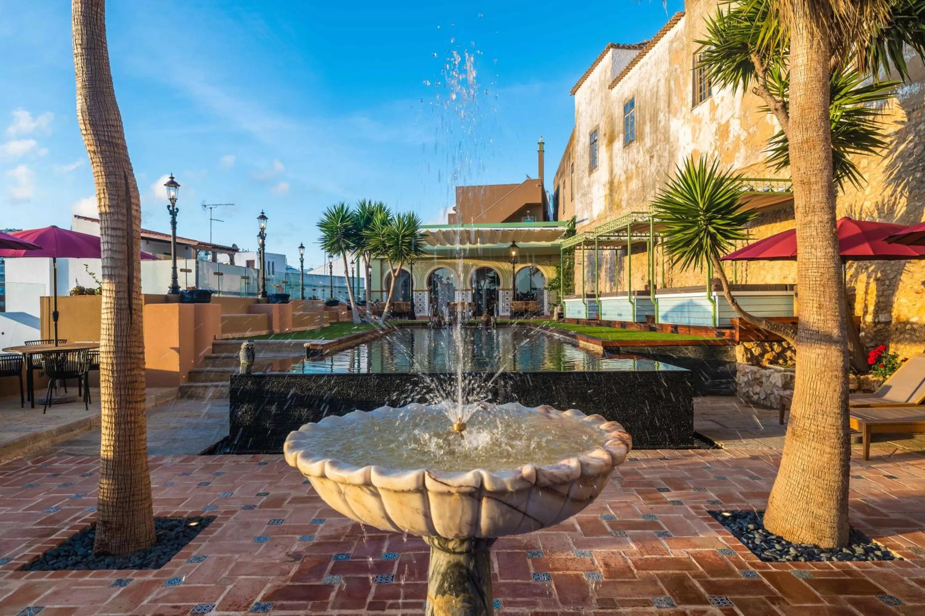 Patio in Vila Origens Boutique Hotel Albufeira – Adults Only