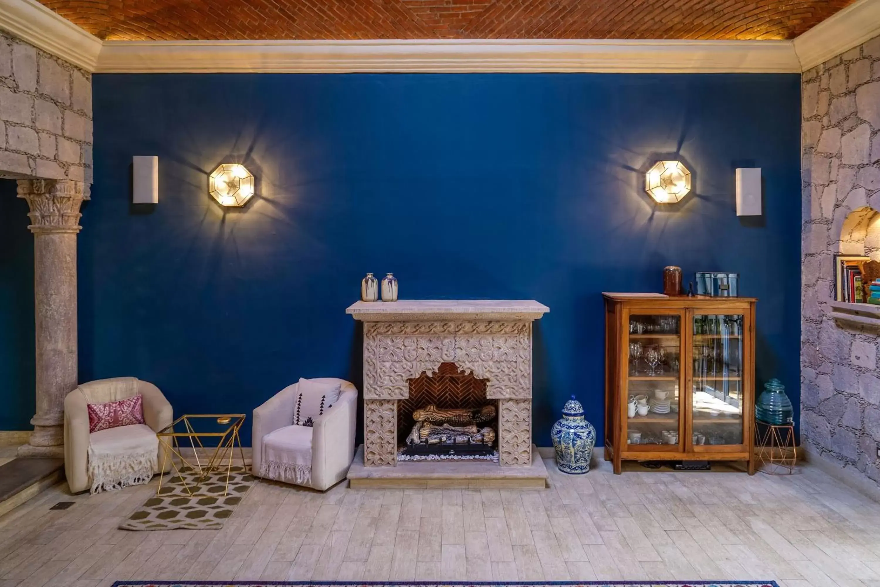 Seating area in Casa Delphine