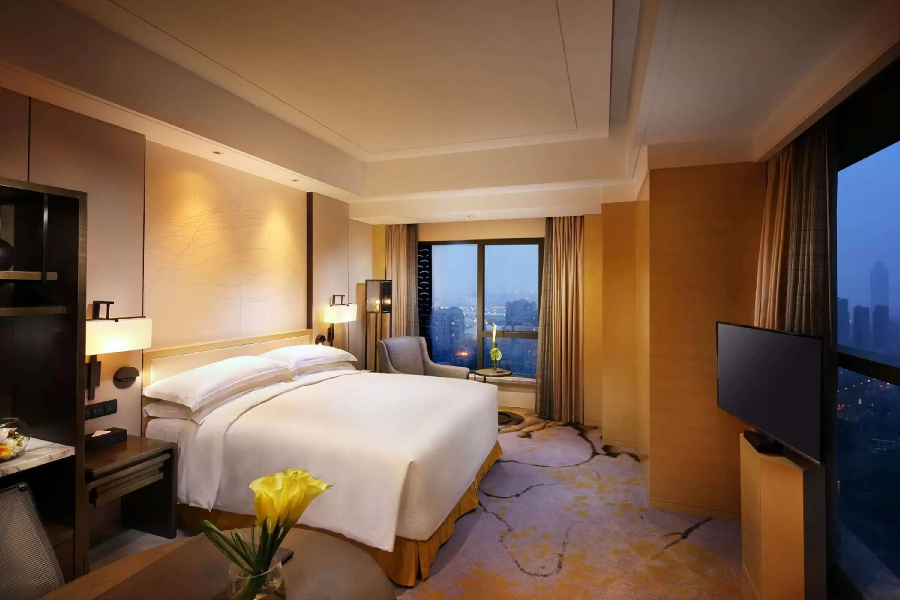 Bedroom in Hilton Suzhou