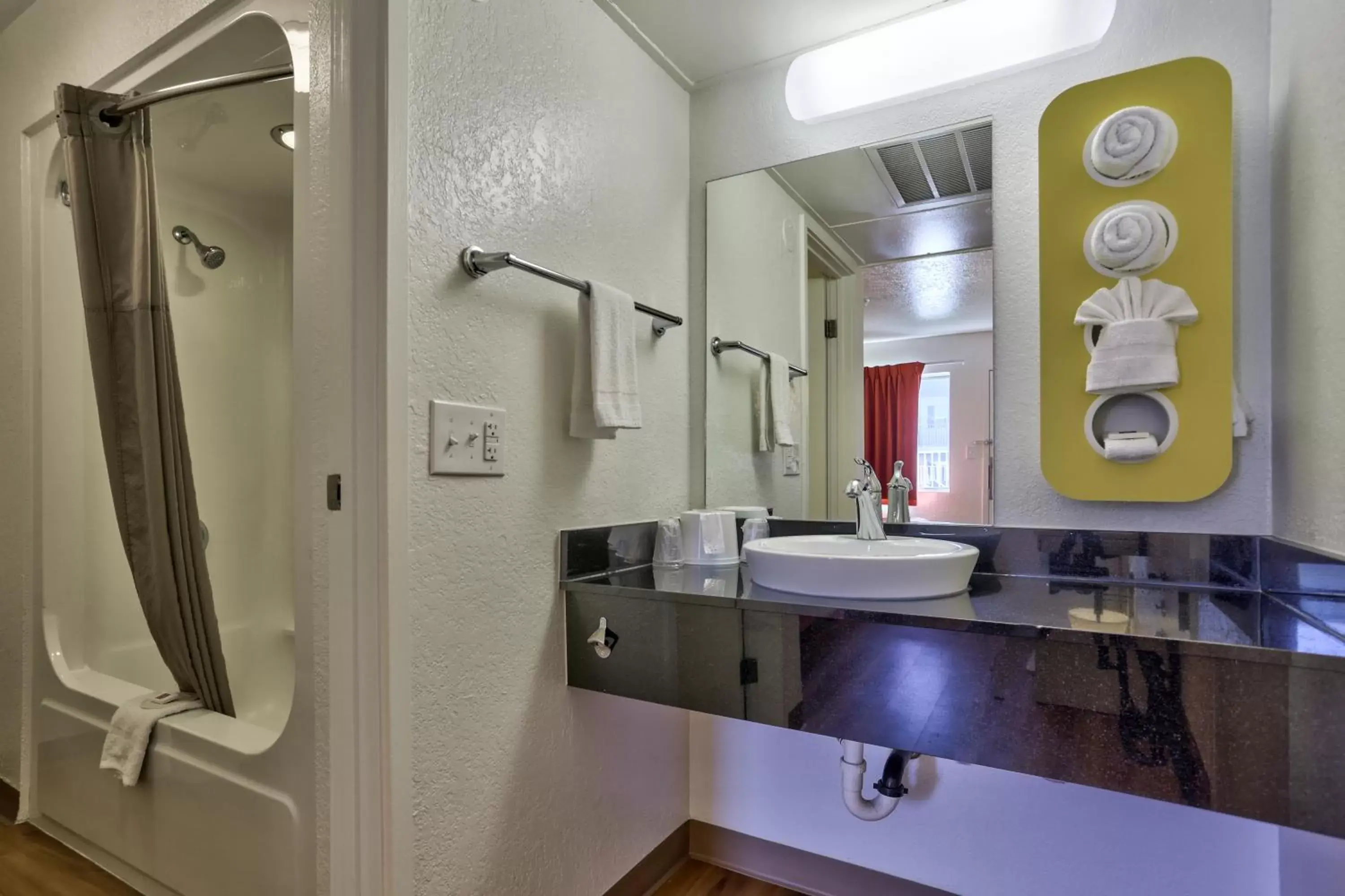 Bathroom in Motel 6-Flagstaff, AZ - Butler