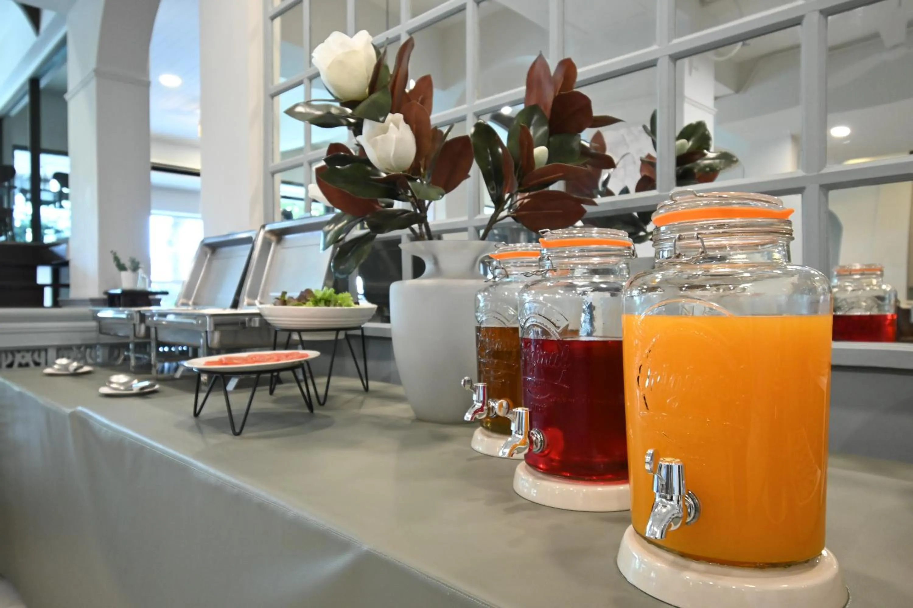 Breakfast in The Krungkasem Srikrung Hotel