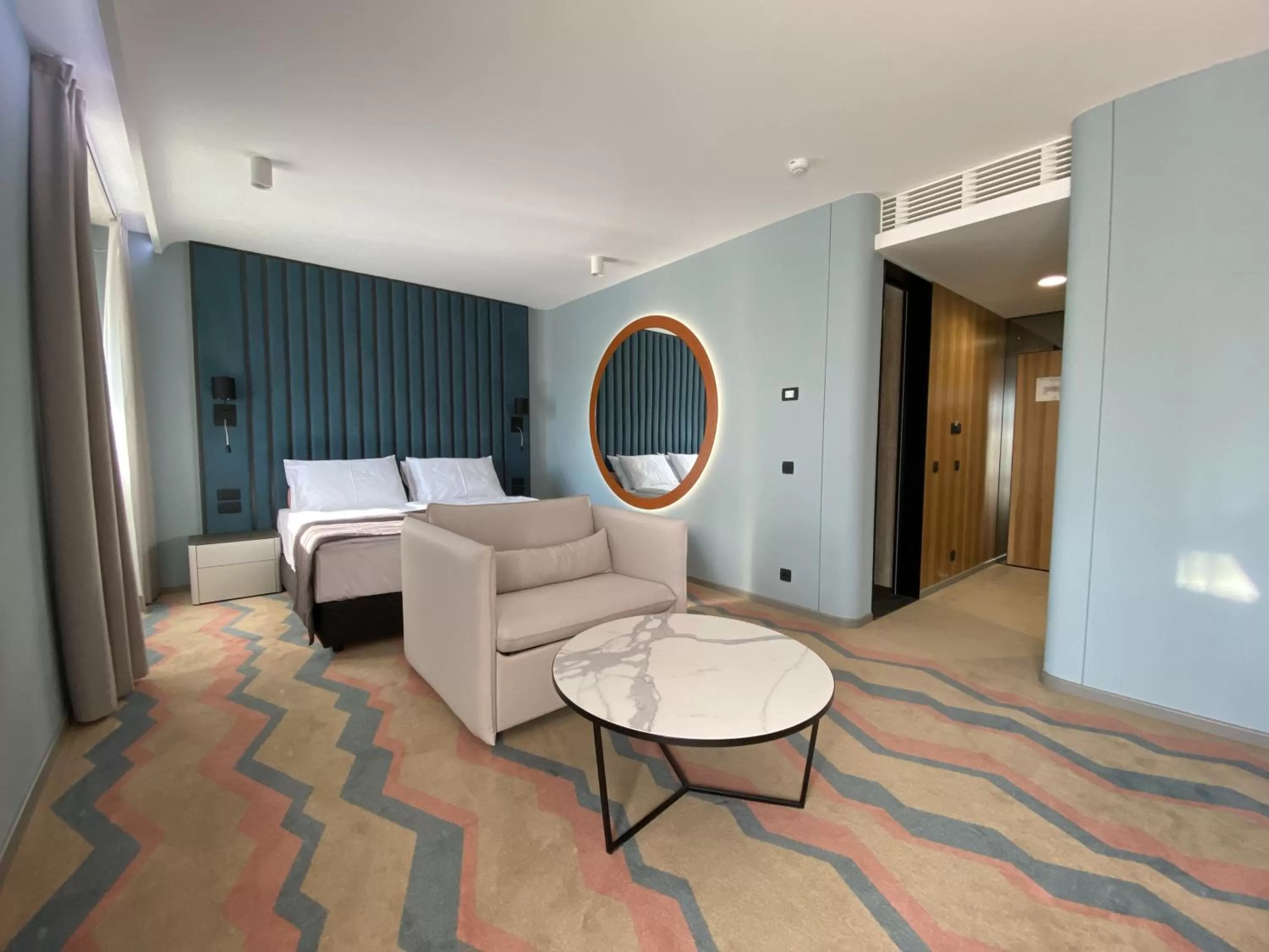 Photo of the whole room, Bed in HABAKUK Wellness & Event Hotel