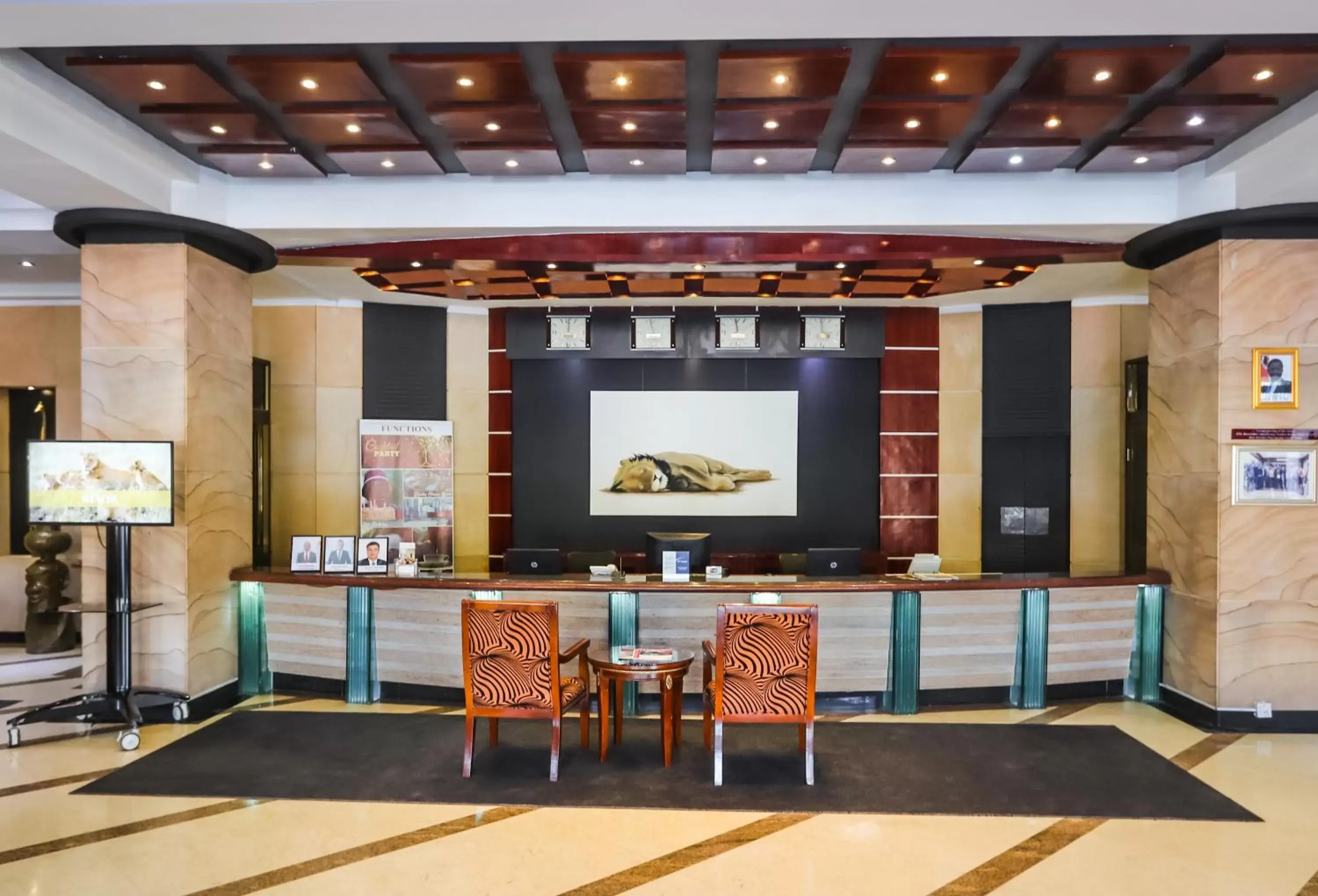 Lobby or reception in Best Western Plus Lusaka Hotel