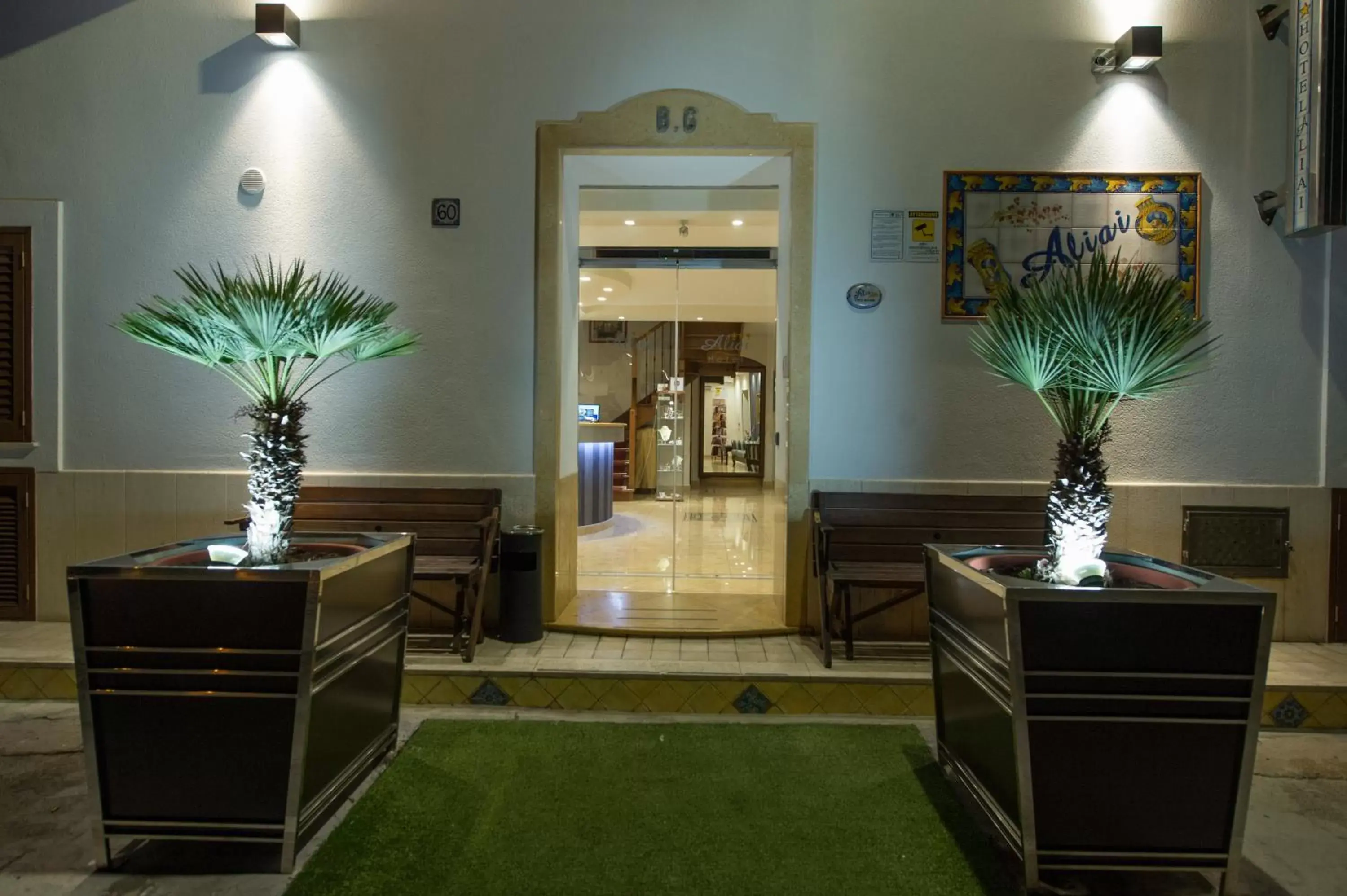 Facade/entrance in Hotel Aliai