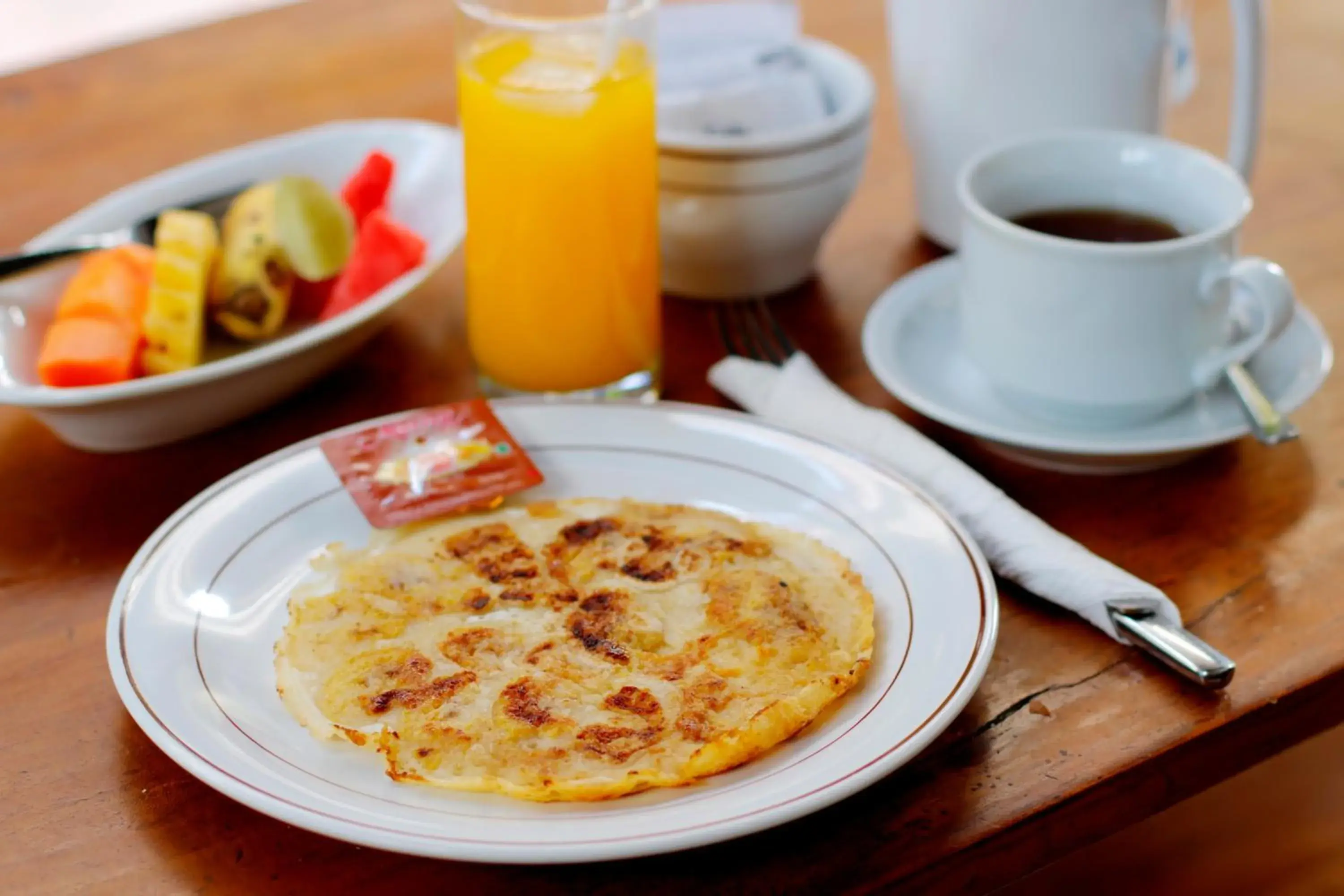 Breakfast in Hotel Jati Sanur