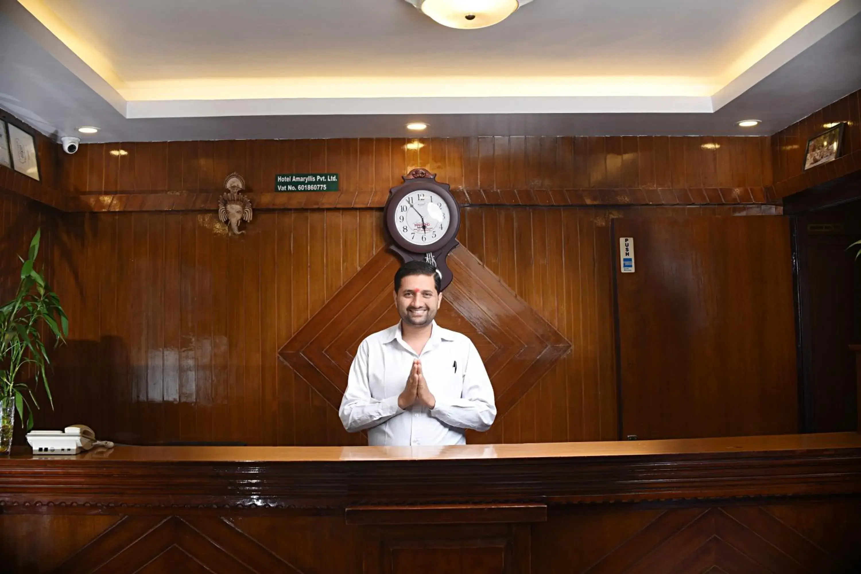 Lobby or reception, Staff in Hotel Amaryllis Kathmandu