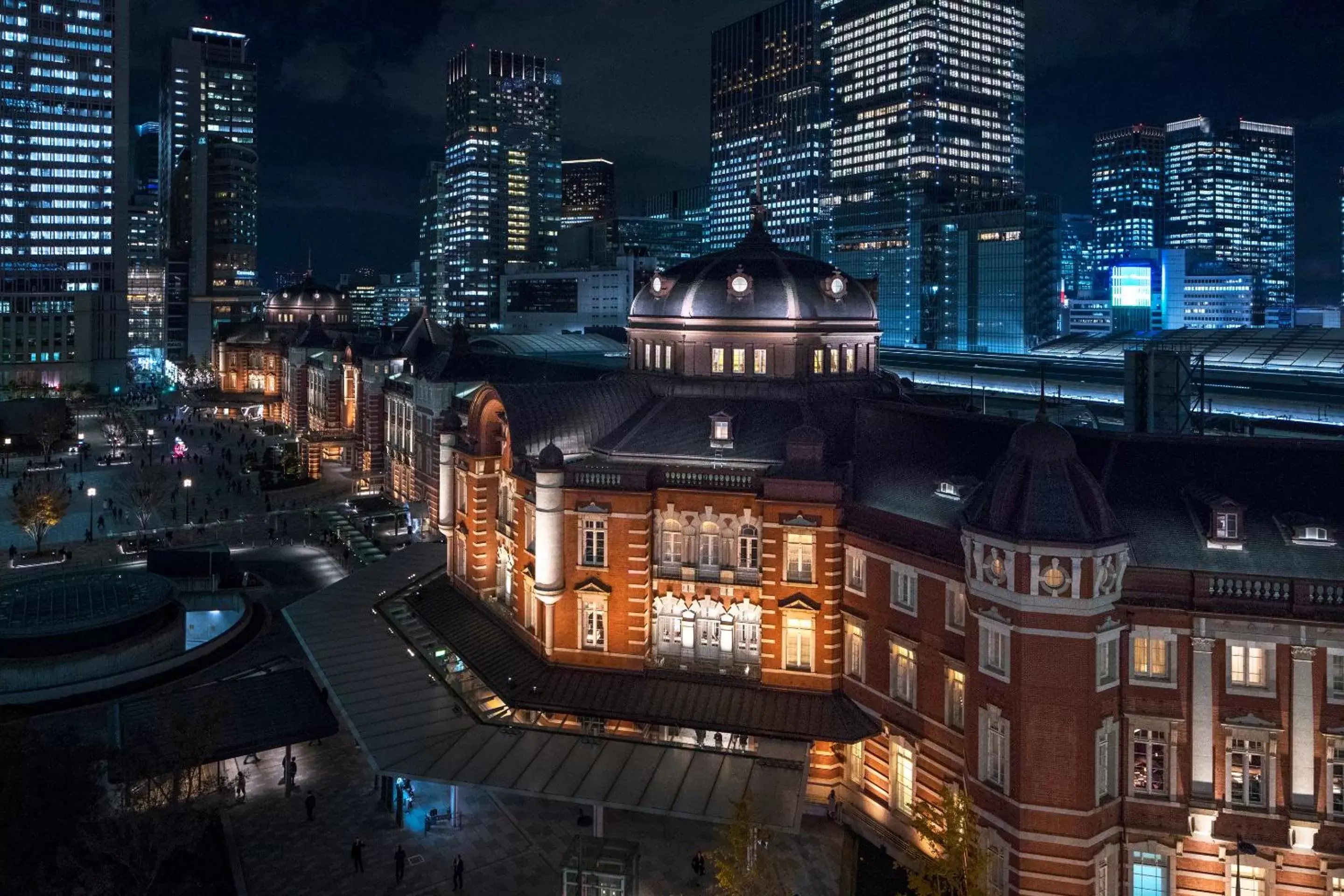 Property building, Bird's-eye View in The Tokyo Station Hotel