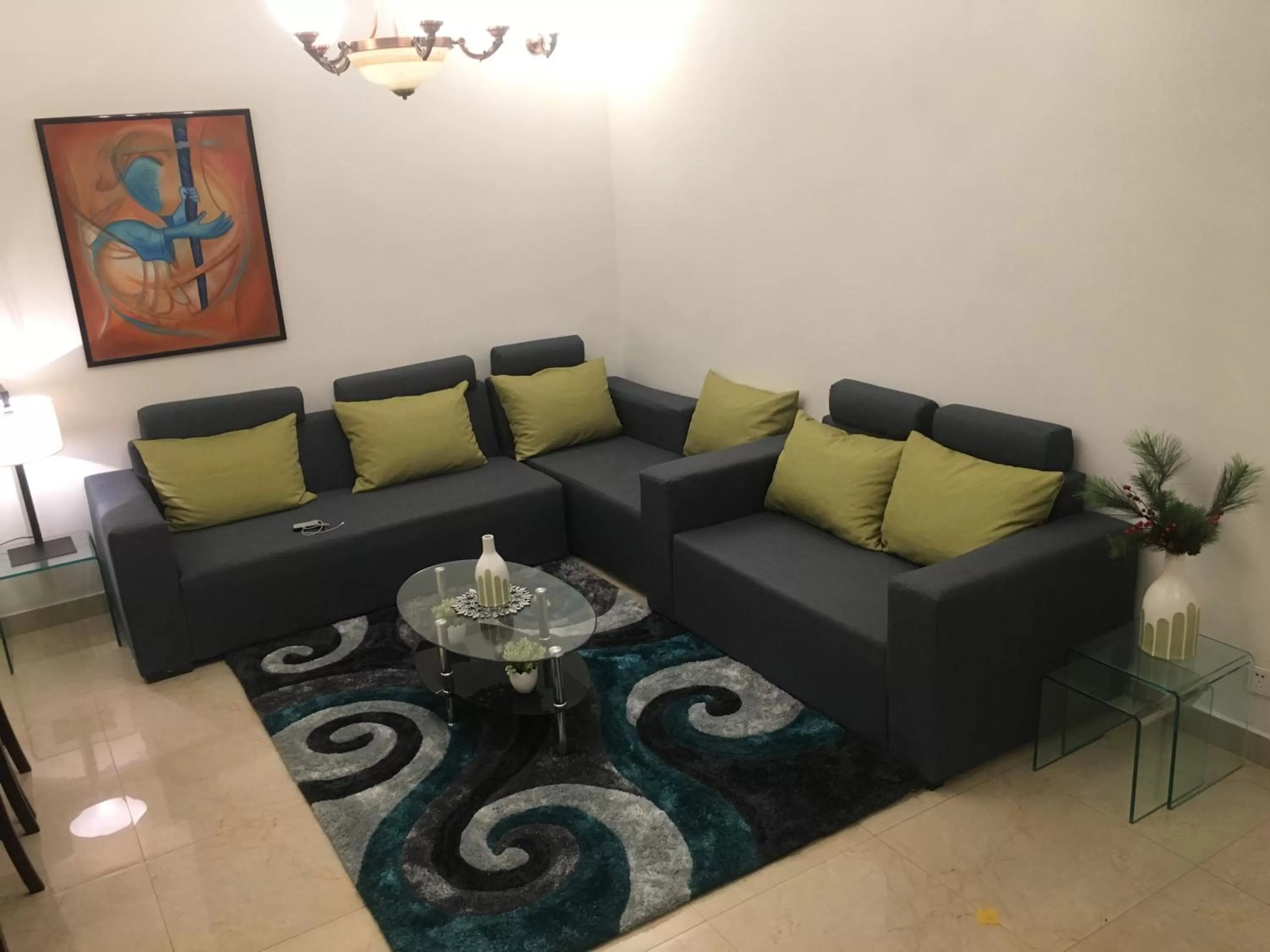 Living room in Résidence RoseKane