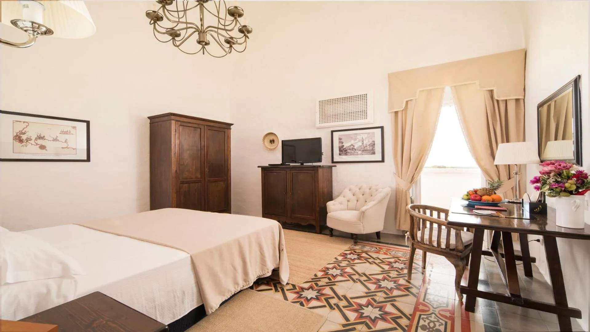 Photo of the whole room, Bed in Masseria Torre Coccaro