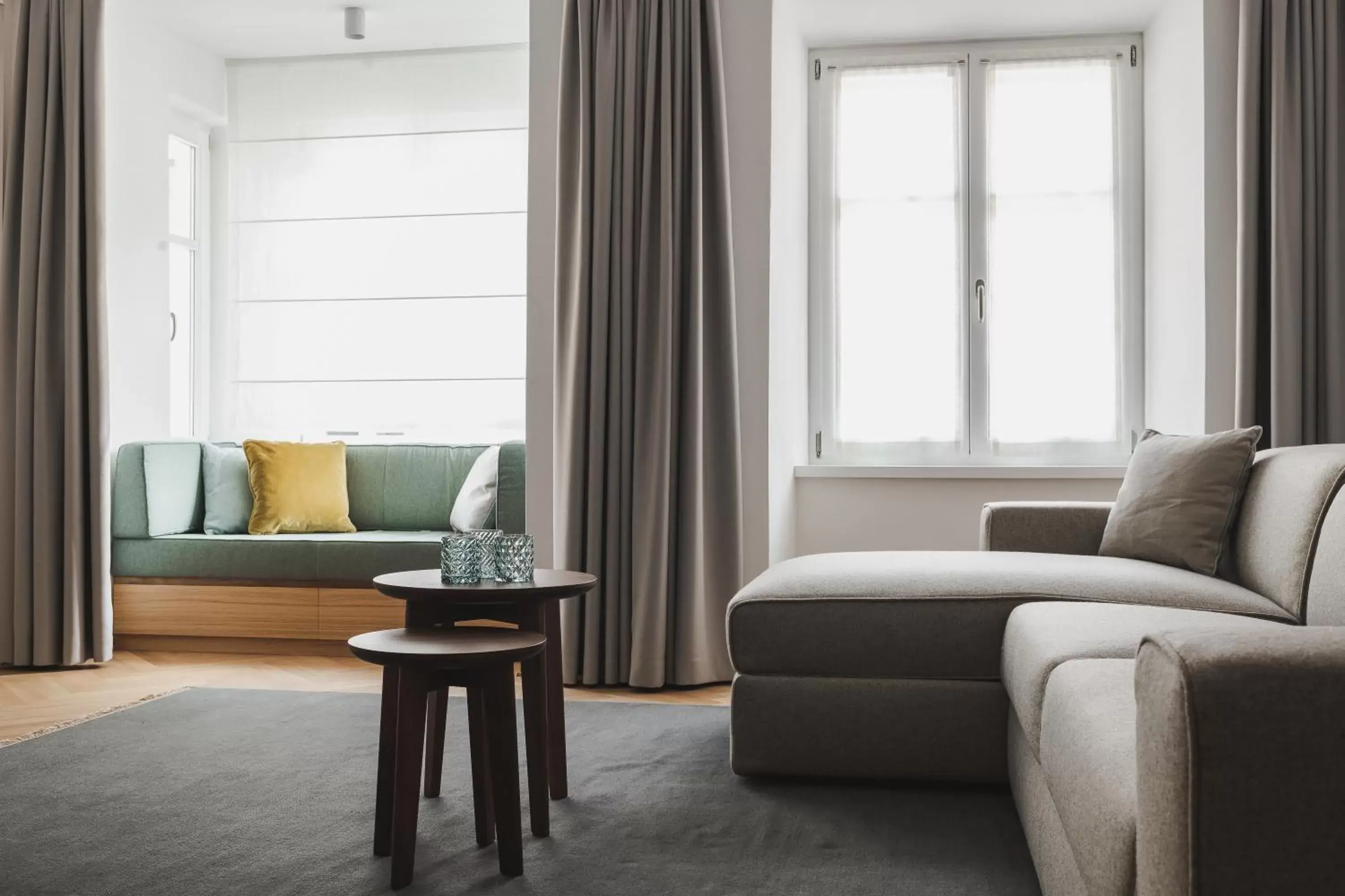 Living room, Seating Area in Kuntino Suites