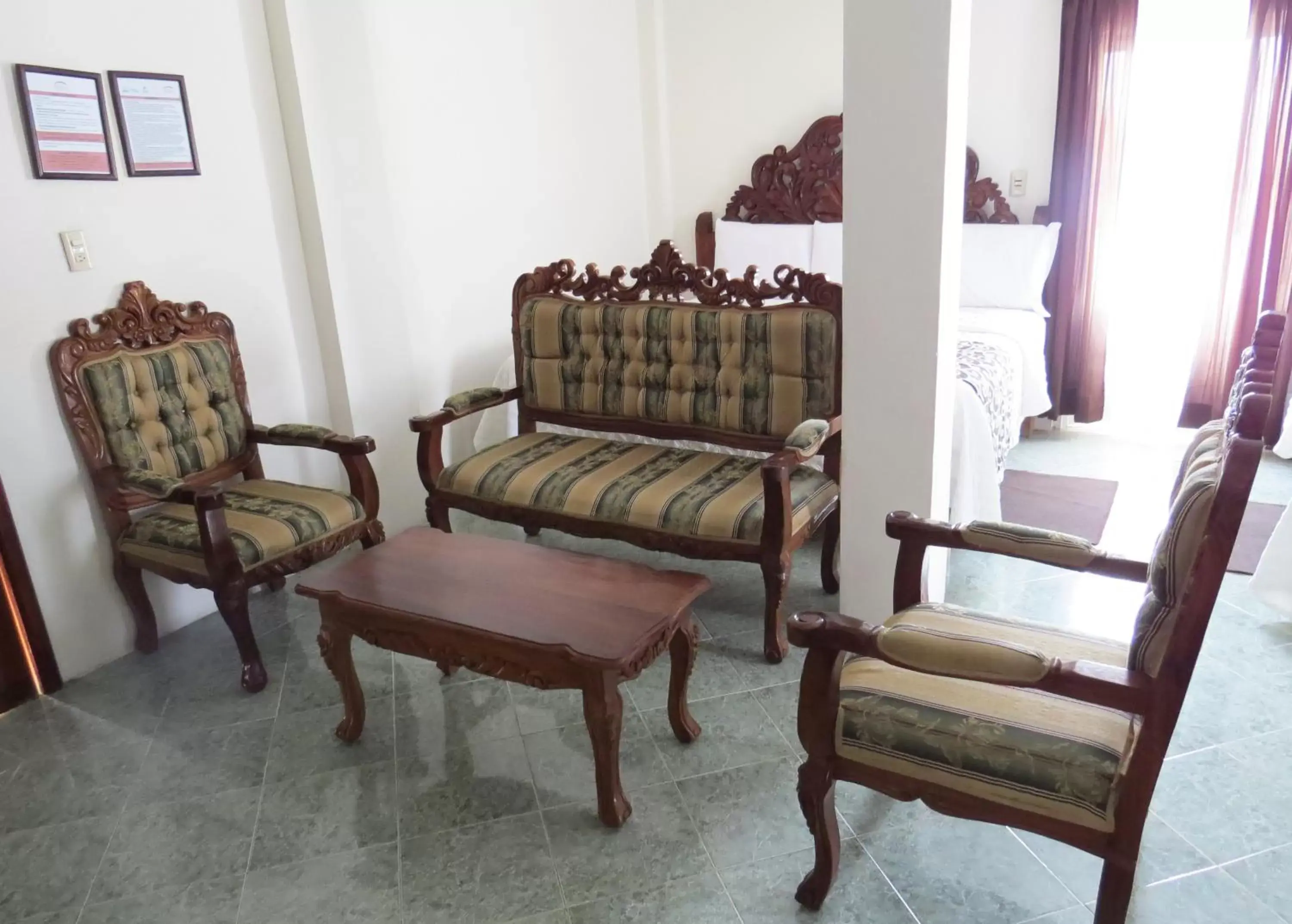 Seating Area in Hotel Royal Puebla