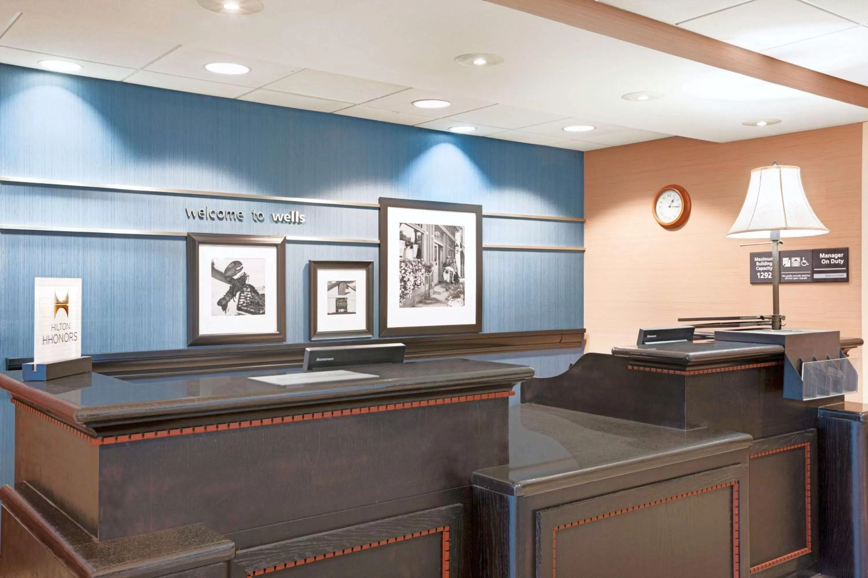 Lobby or reception in Hampton Inn & Suites Wells-Ogunquit
