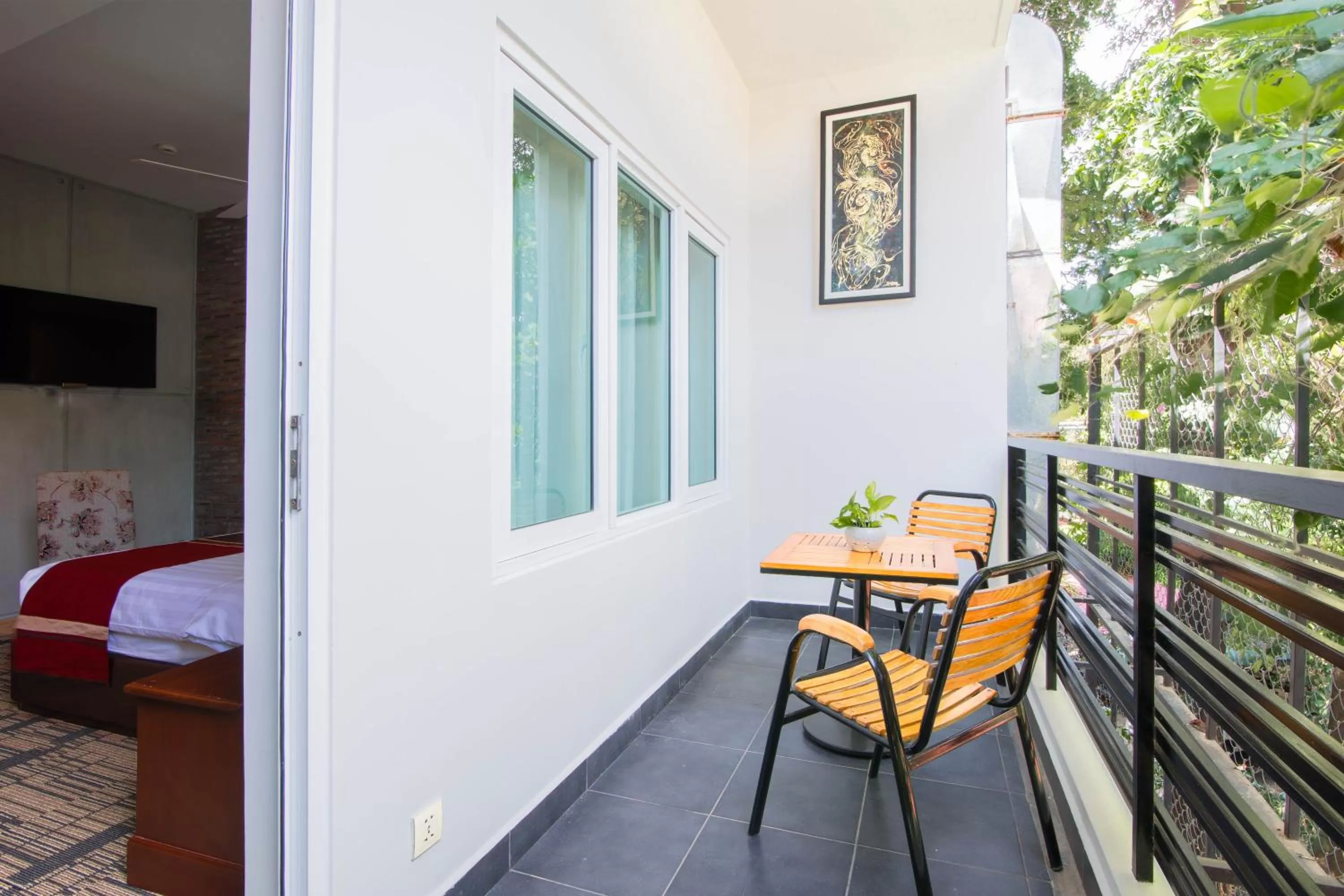 Balcony/Terrace in Sovanna Hotel