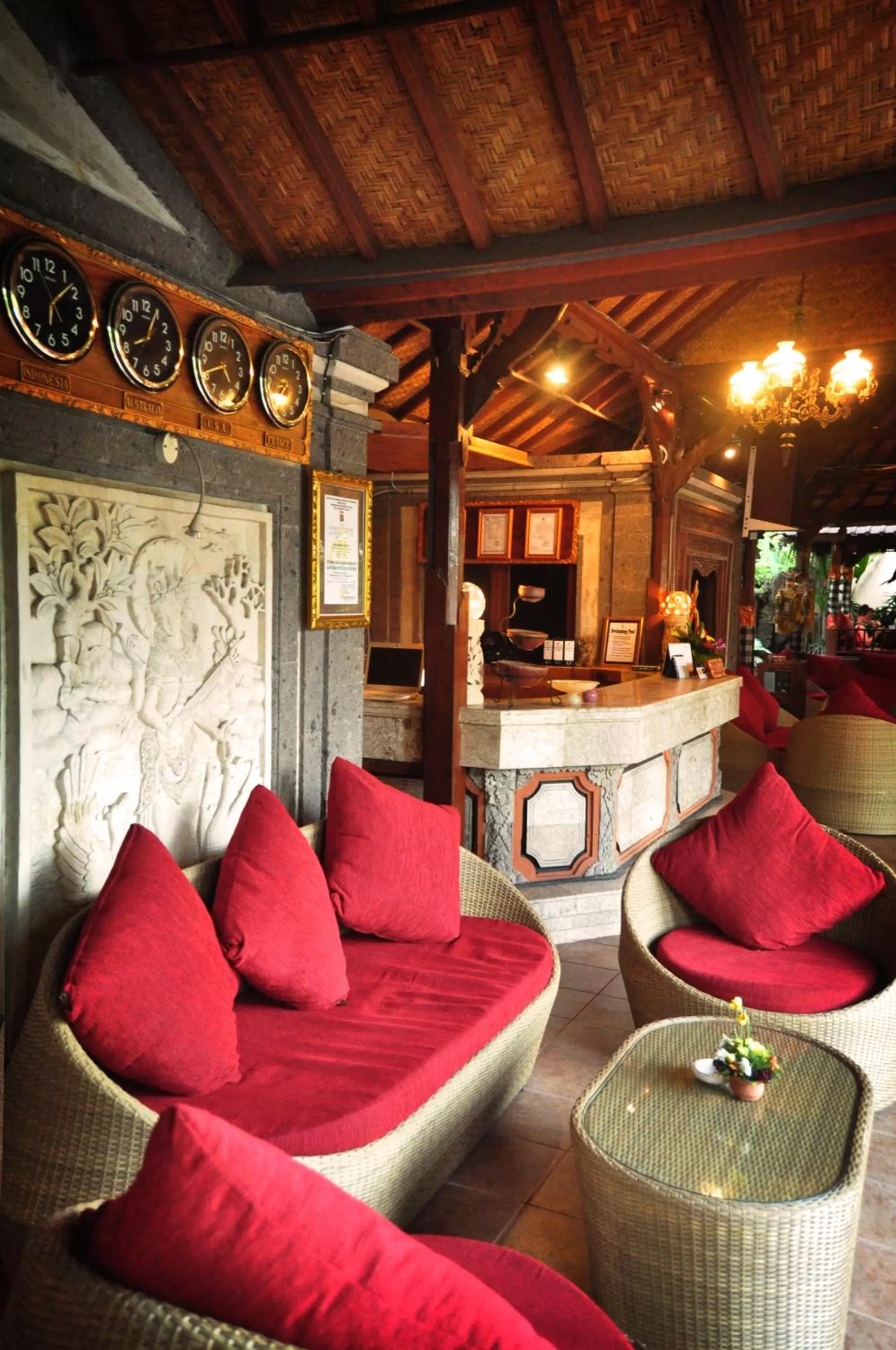 Lobby or reception in Kusnadi Hotel