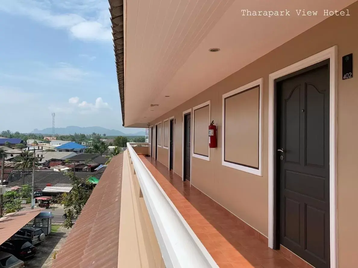 Balcony/Terrace in Tharapark View Hotel - SHA Plus