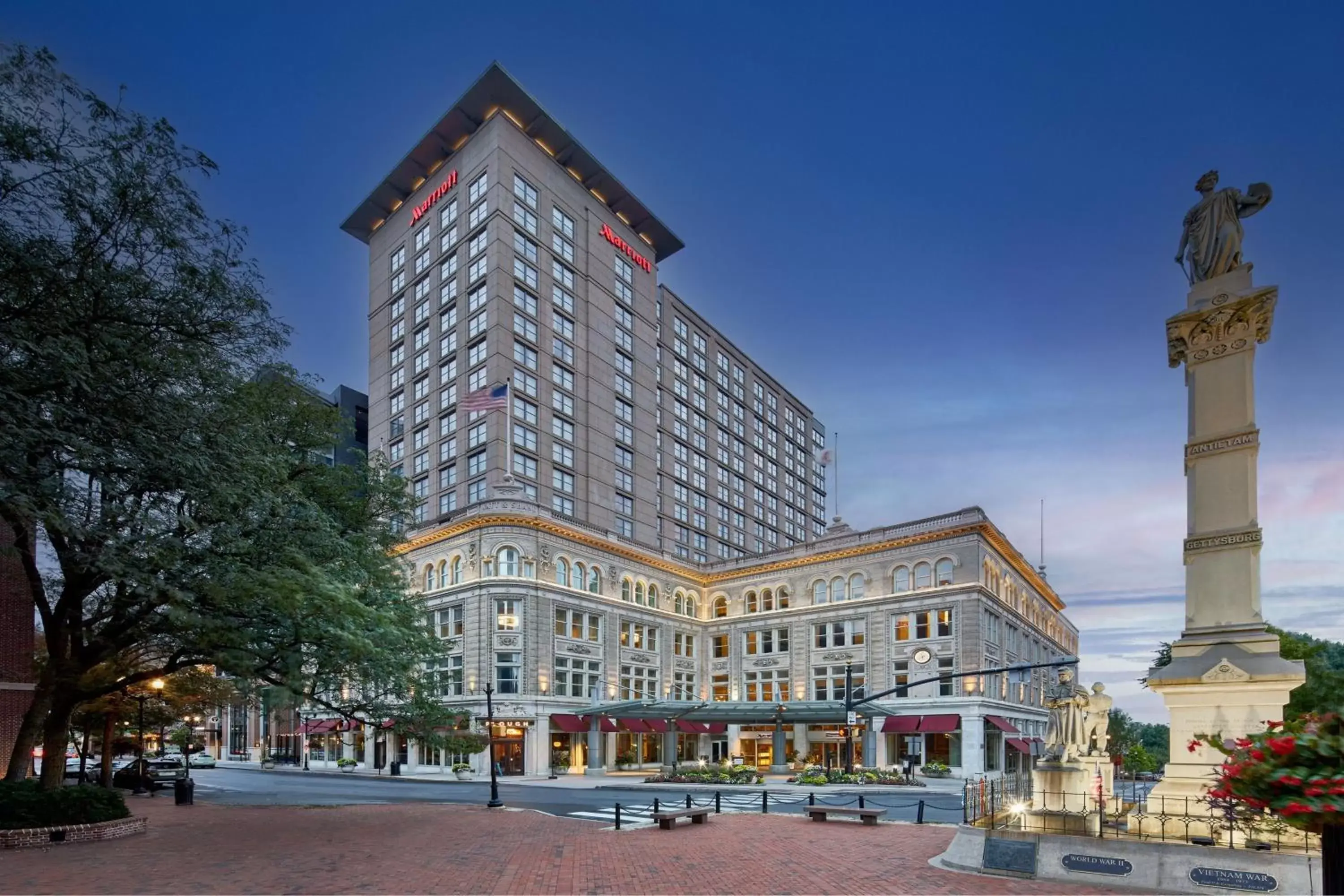 Property Building in Lancaster Marriott at Penn Square