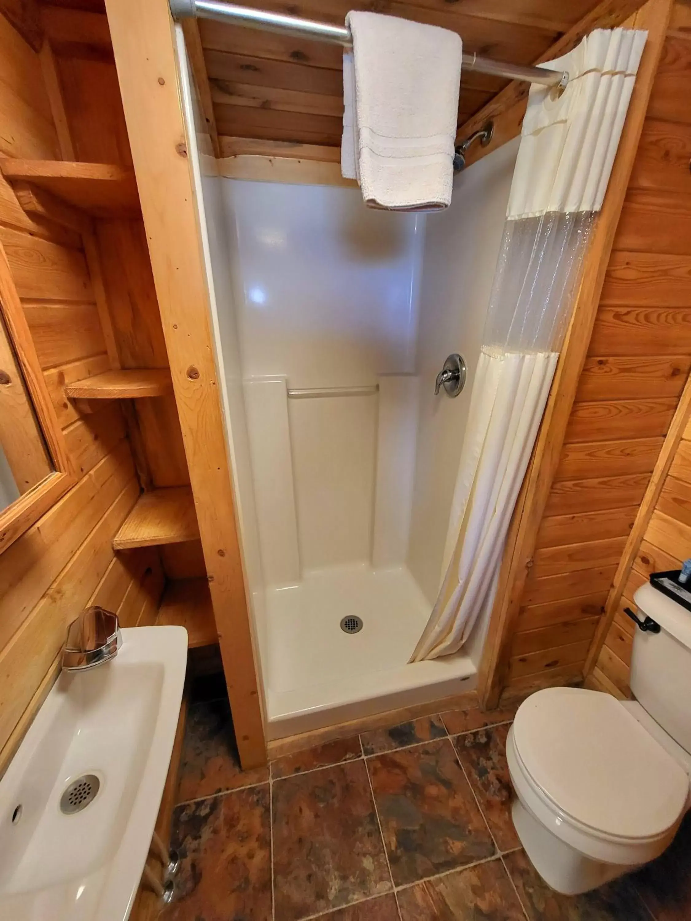 Bathroom in Panamint Springs Motel & Tents