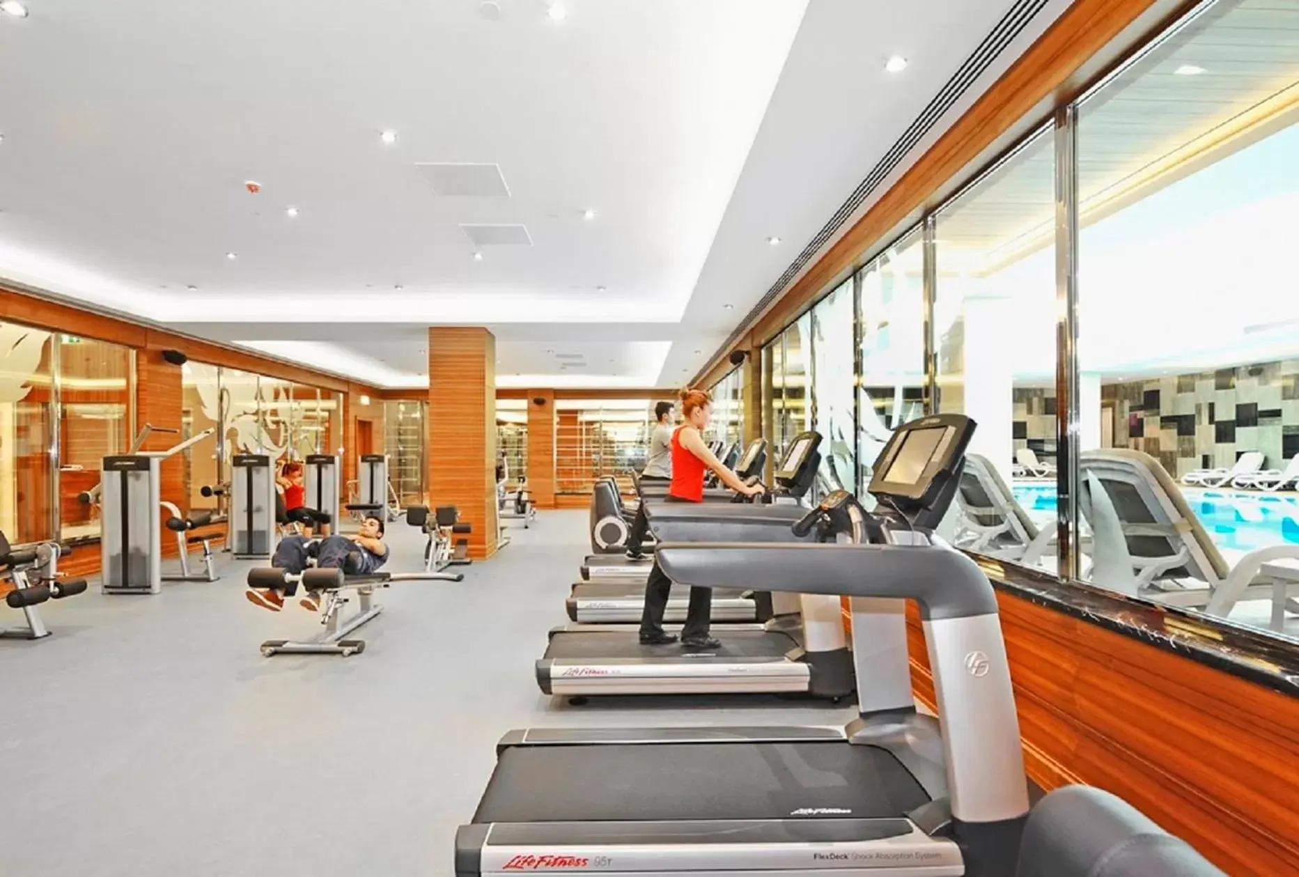 Fitness centre/facilities, Fitness Center/Facilities in Crowne Plaza Bursa Convention Center & Thermal Spa, an IHG Hotel