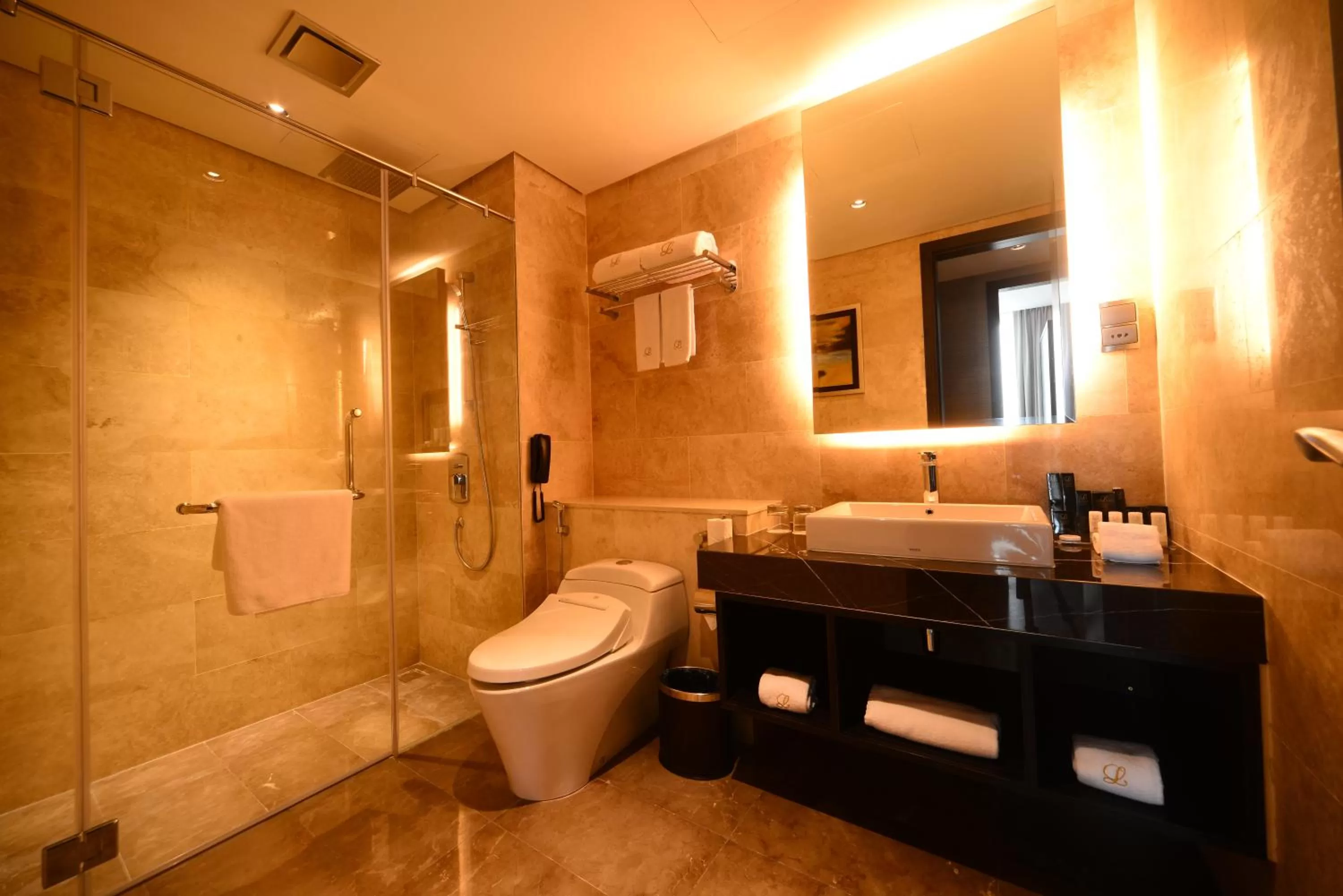 Shower in The Light Hotel Penang