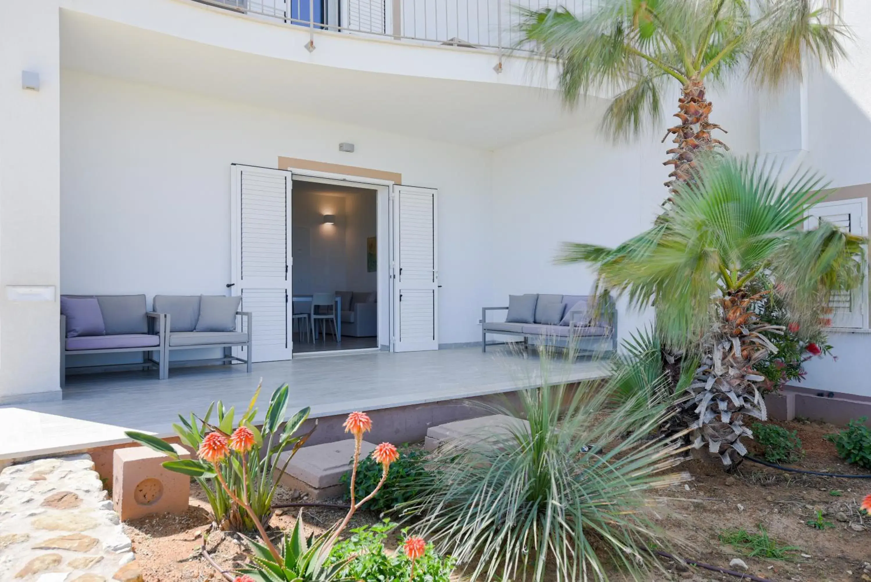 Patio in La Blanca Resort & Spa