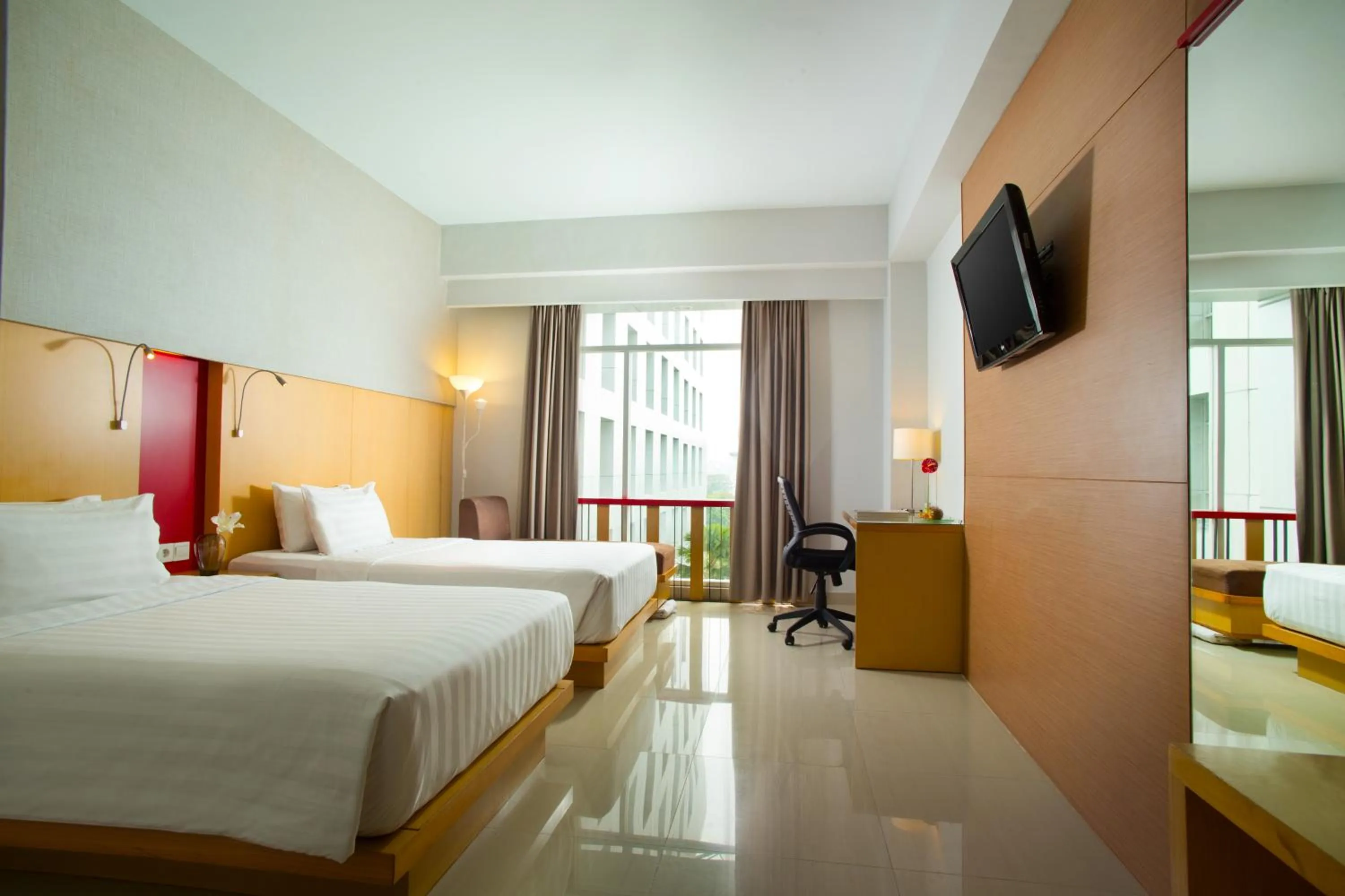 Bed in Santika Premiere Dyandra Hotel & Convention - Medan
