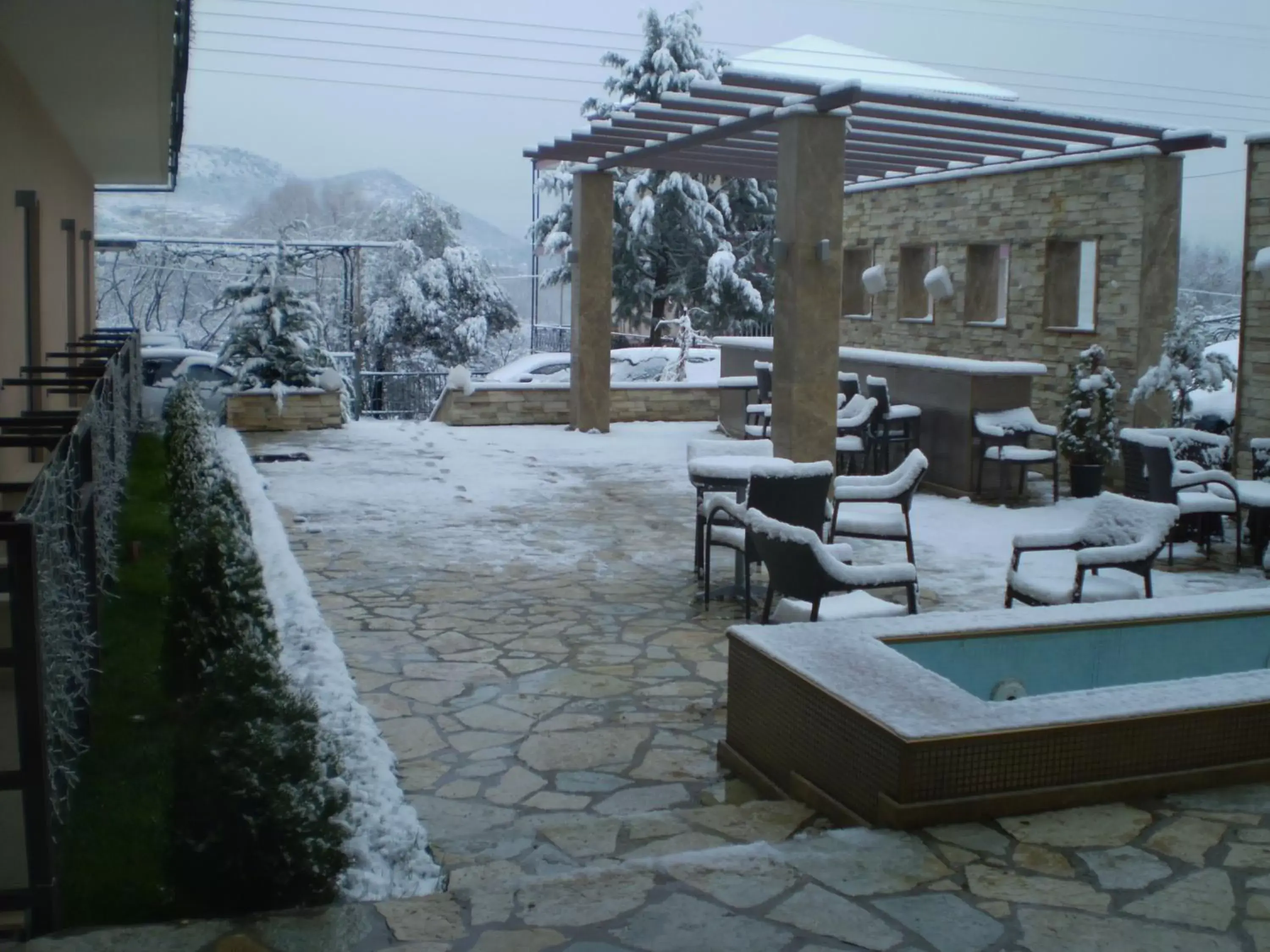 Facade/entrance, Winter in Dovitel Boutique Hotel